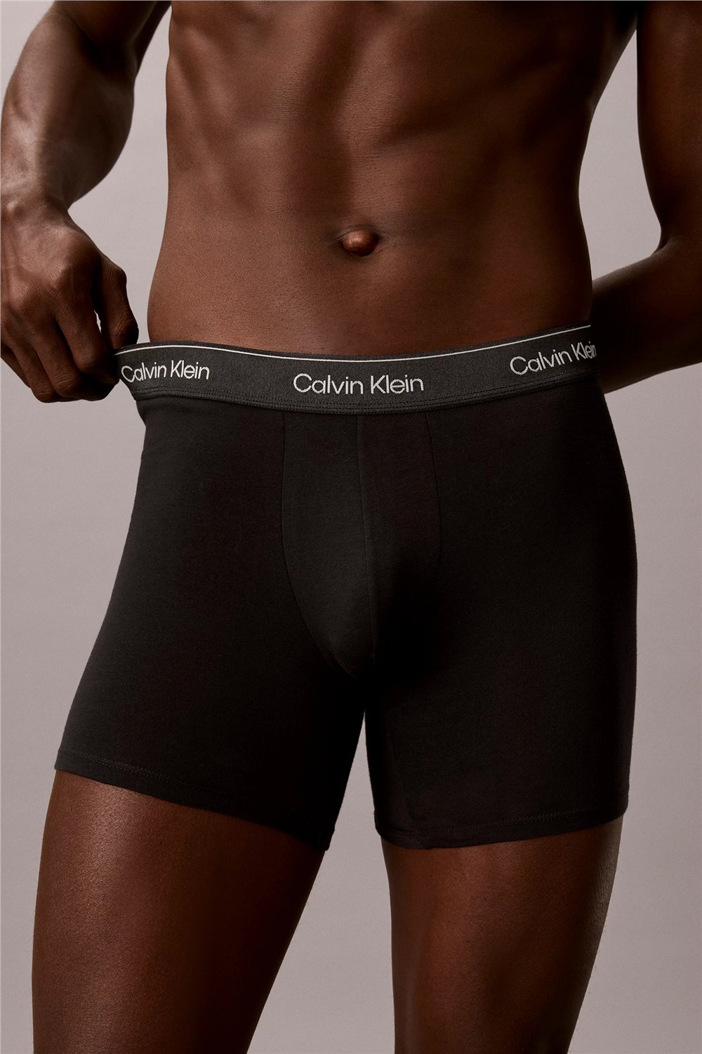 Calvin Klein Boxer Brief 3Pk Erkek 3lü Boxer Siyah