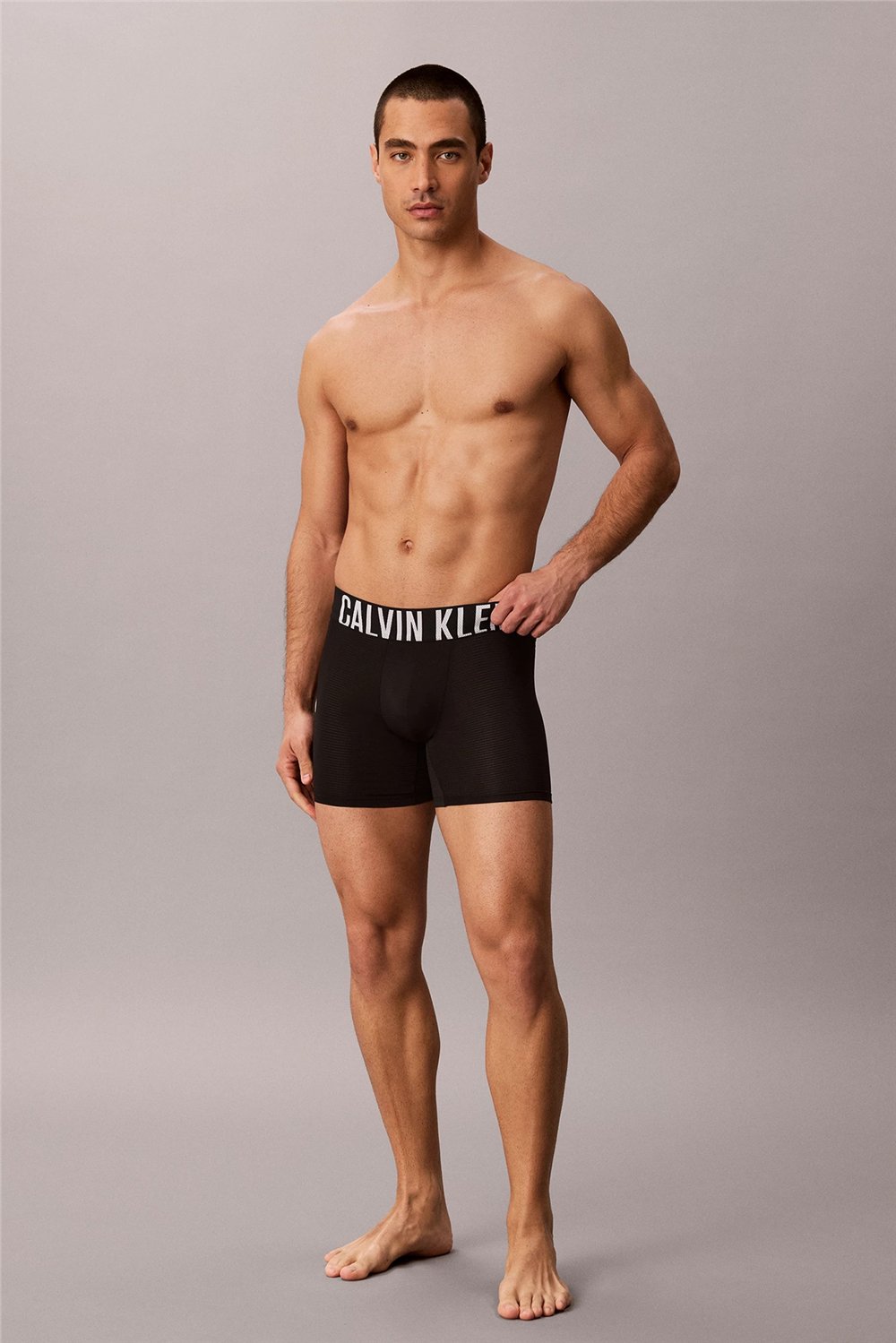 Calvin Klein Boxer Brief 3Pk Erkek 3lü Boxer Siyah