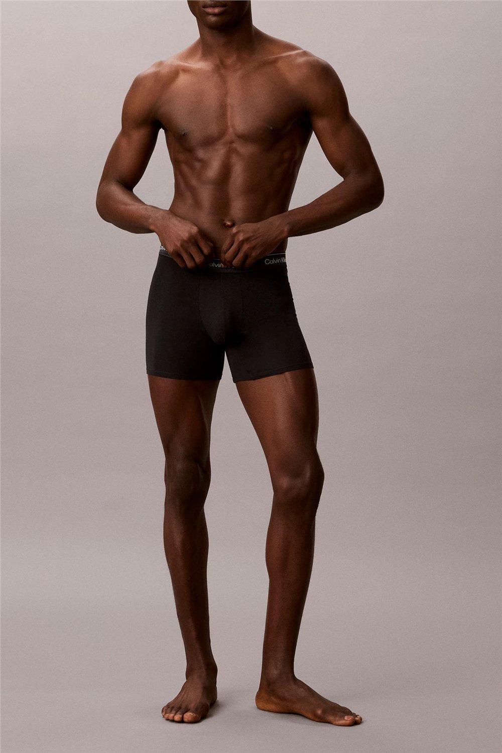 Calvin Klein Boxer Brief 3Pk Erkek 3lü Boxer Siyah