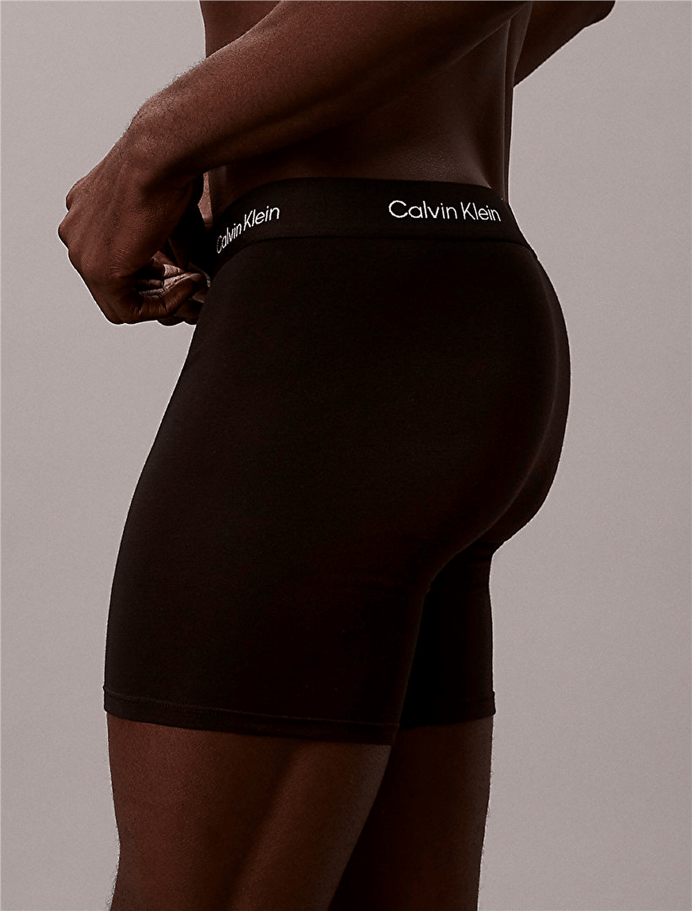 Calvin Klein Boxer Brief Erkek 3lü Boxer Siyah