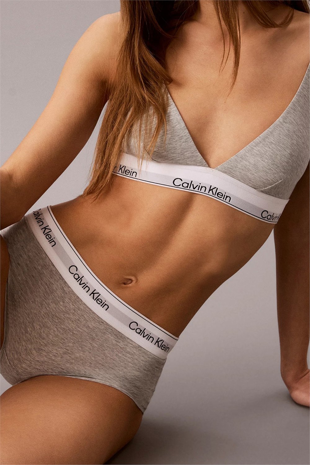 Calvin Klein Boyshort Kadın Külot Gri
