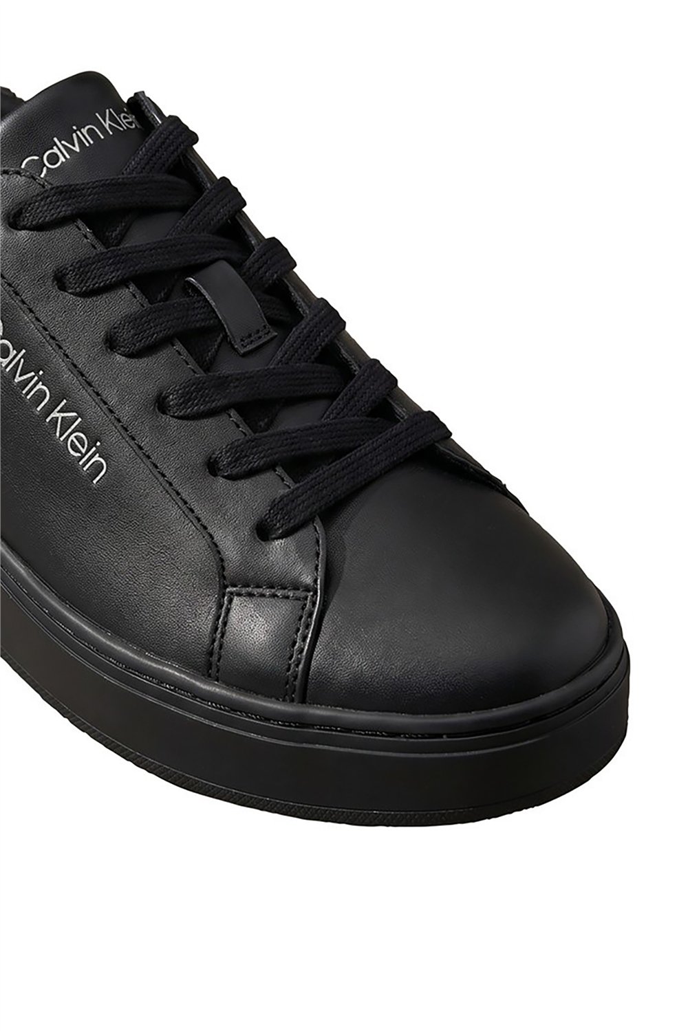 Calvin Klein Chunky Cups Laceup Lth Aop Bt Erkek Sneaker Siyah