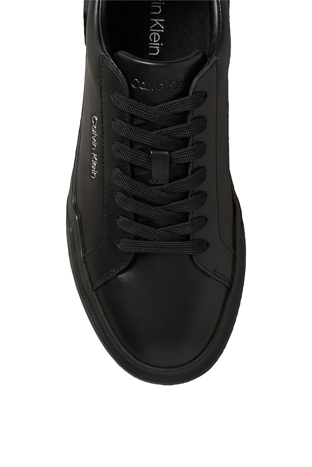 Calvin Klein Chunky Cups Laceup Lth Aop Bt Erkek Sneaker Siyah