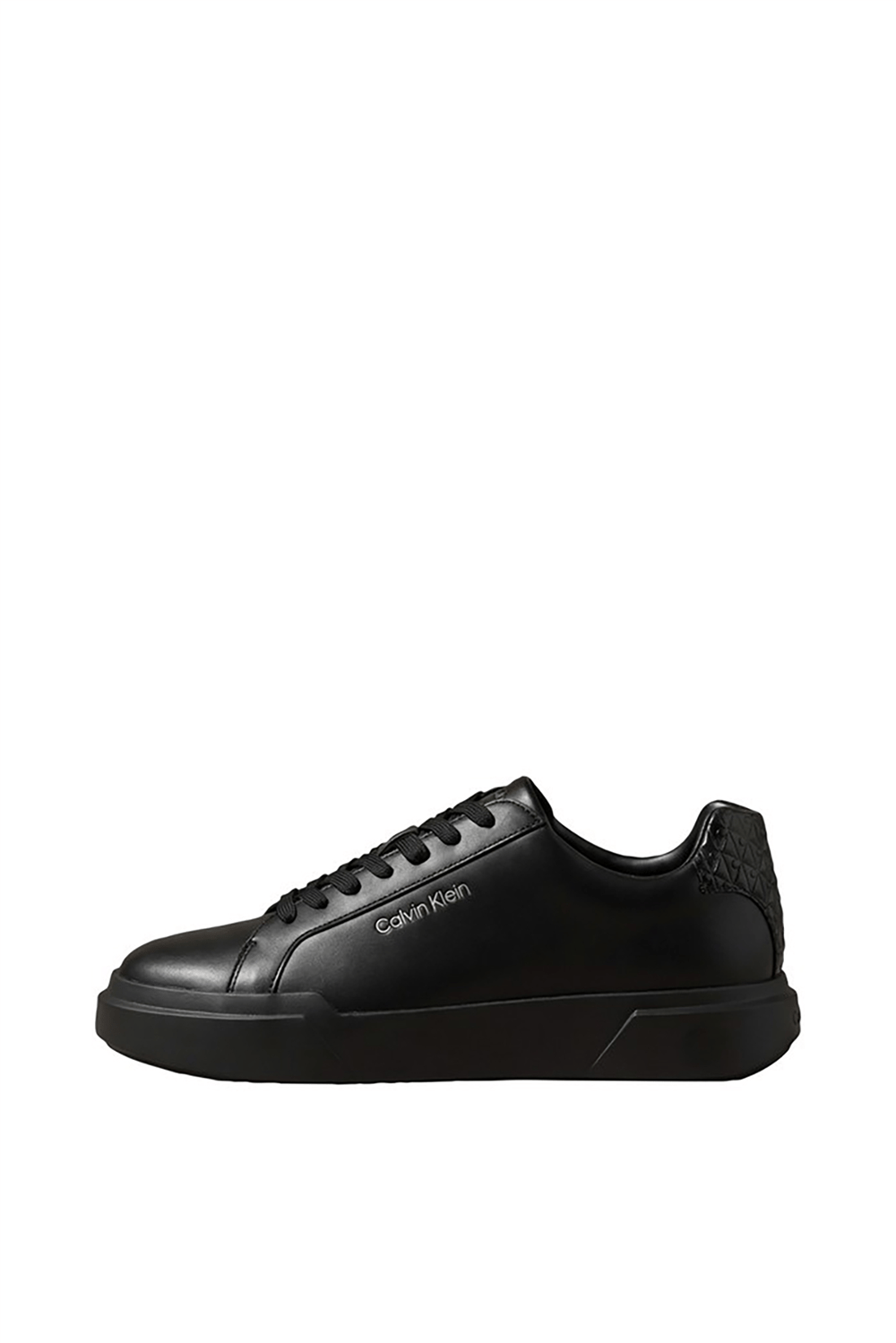 Calvin Klein Chunky Cups Laceup Lth Aop Bt Erkek Sneaker Siyah