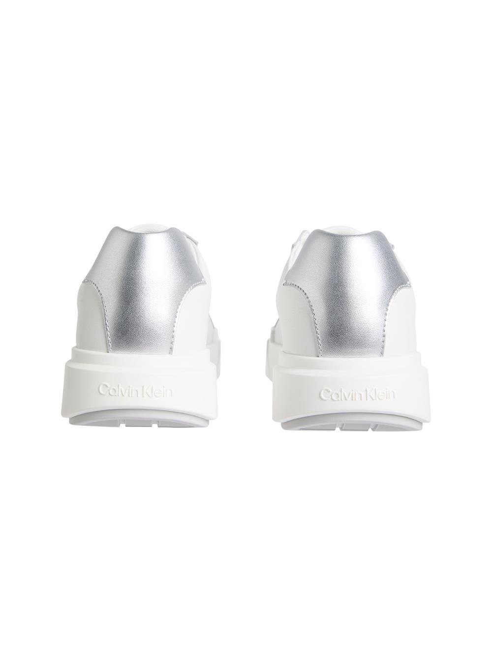 Calvin Klein Chunky Cupsole Lace Up Lth Met Kadın Sneaker