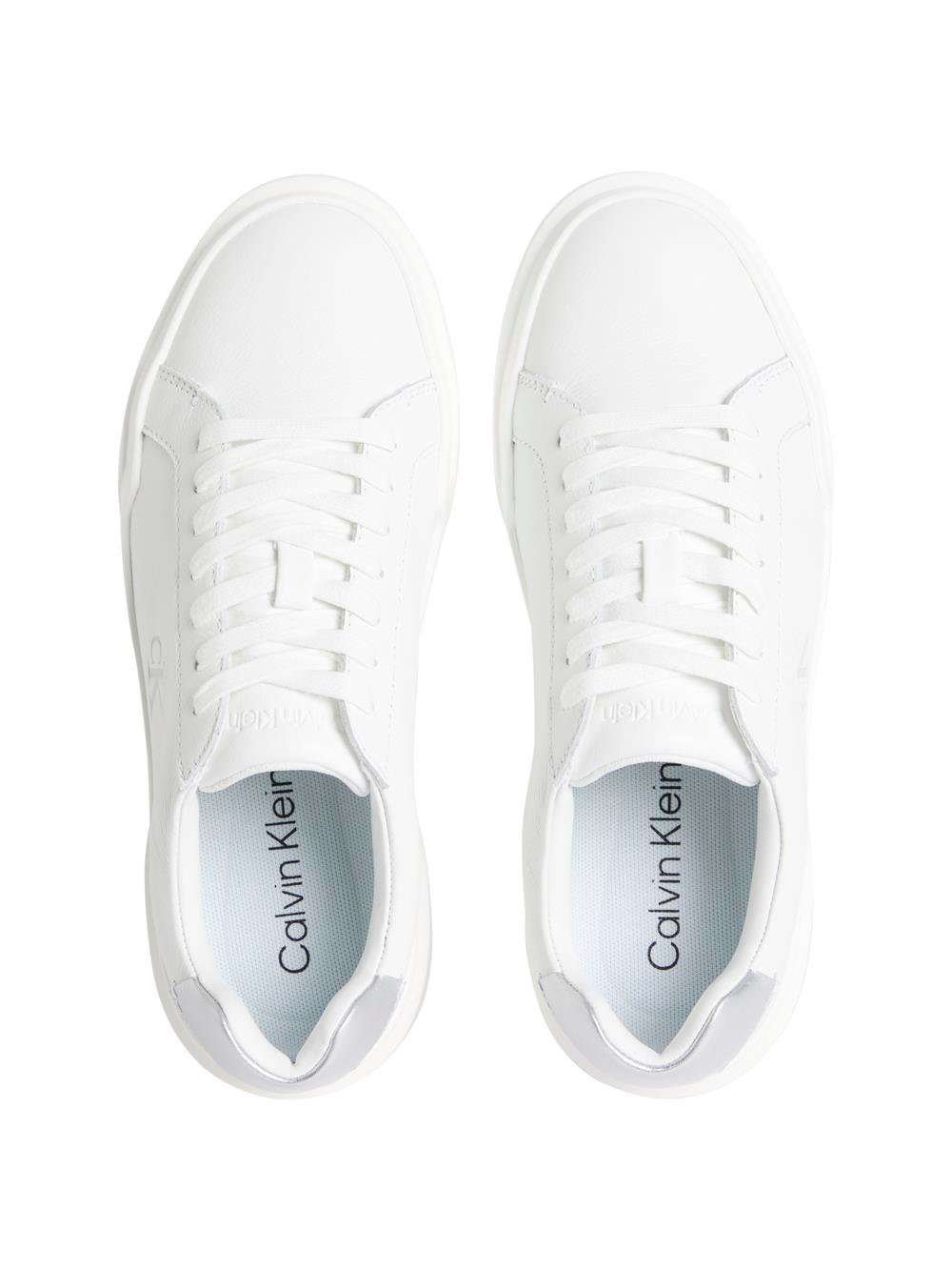 Calvin Klein Chunky Cupsole Lace Up Lth Met Kadın Sneaker