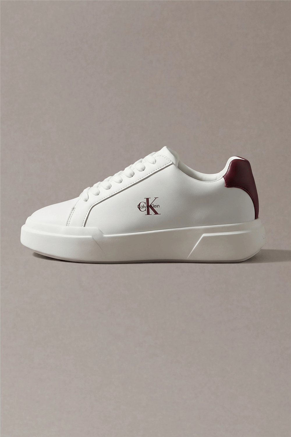 Calvin Klein Chunky Cupsole Laceup Lth Wn Kadın Sneaker Siyah