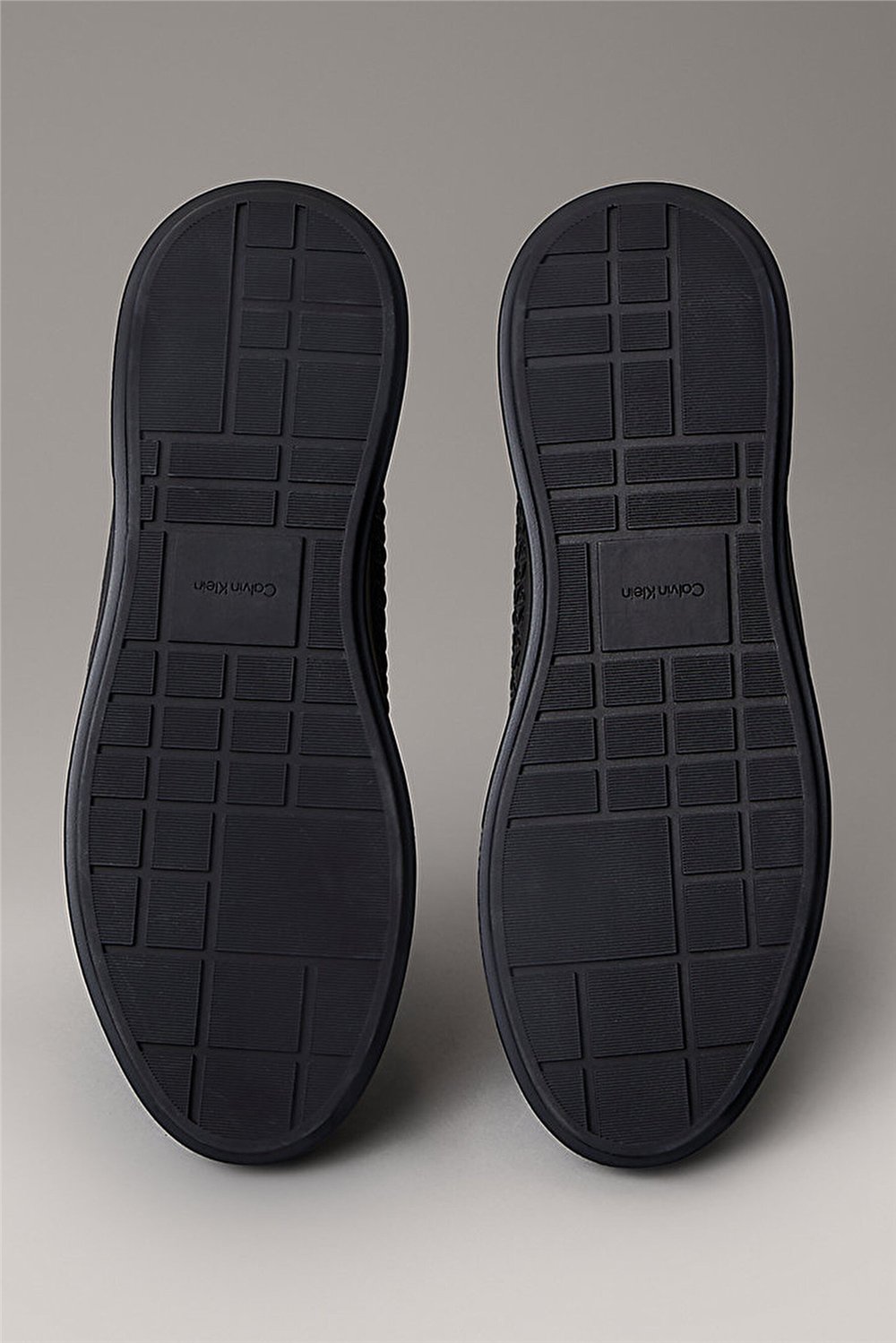 Calvin Klein Chunky Cupsole Laceup Lth Aop Erkek Sneaker Siyah