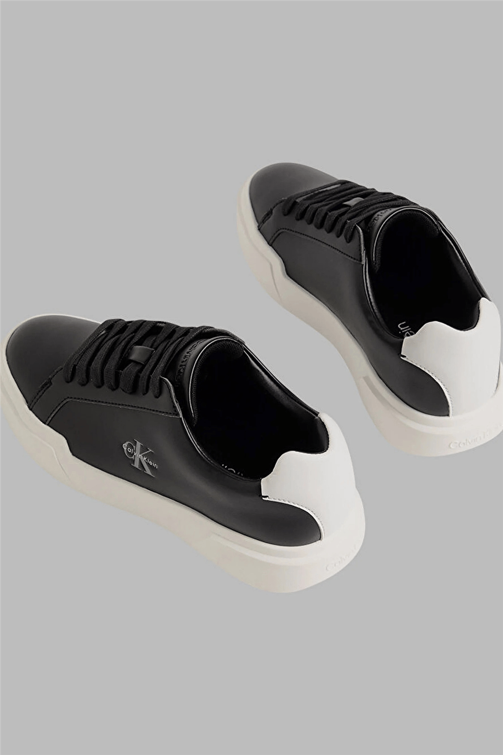 Calvin Klein Chunky Cupsole Laceup Lth Wn Kadın Sneaker Siyah