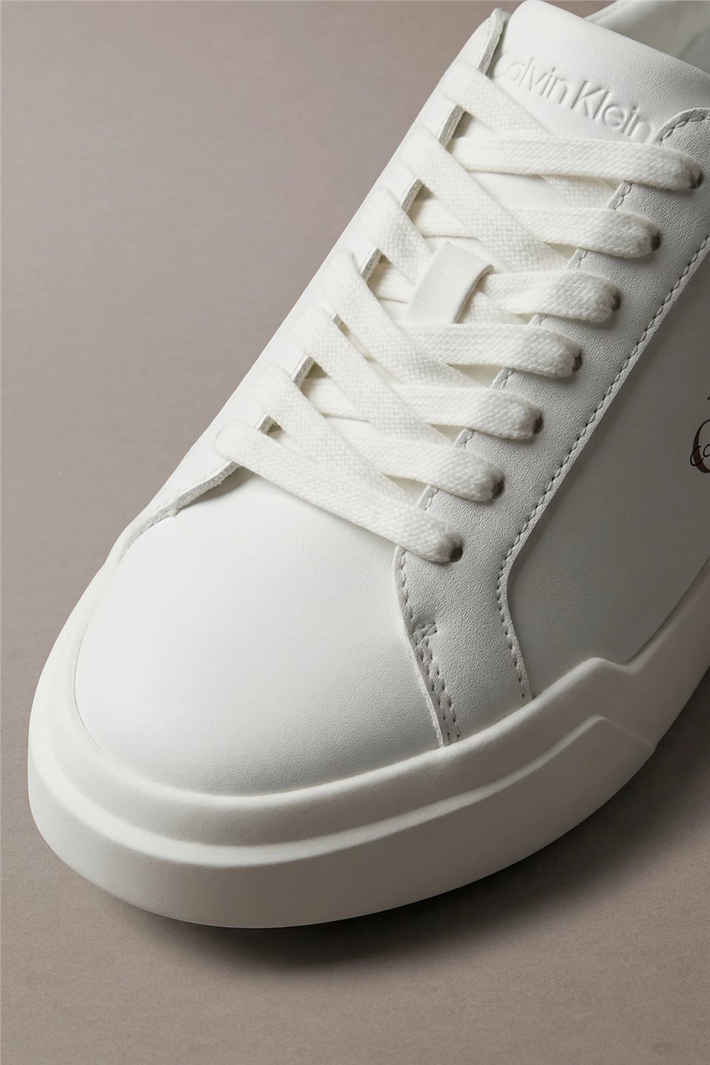 Calvin Klein Chunky Cupsole Laceup Lth Wn Kadın Sneaker Siyah