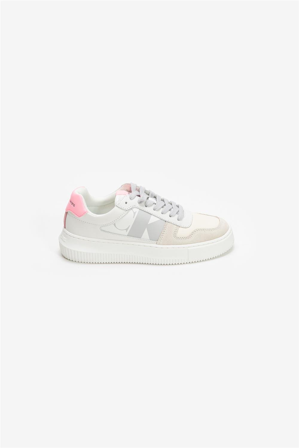 Calvin Klein Chunky Cupsole Laceup Mix Lth Wn Kadın Sneaker