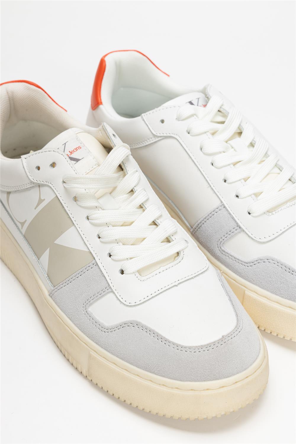 Calvin Klein Chunky Cupsole Laceup Mix Lth Erkek Sneaker