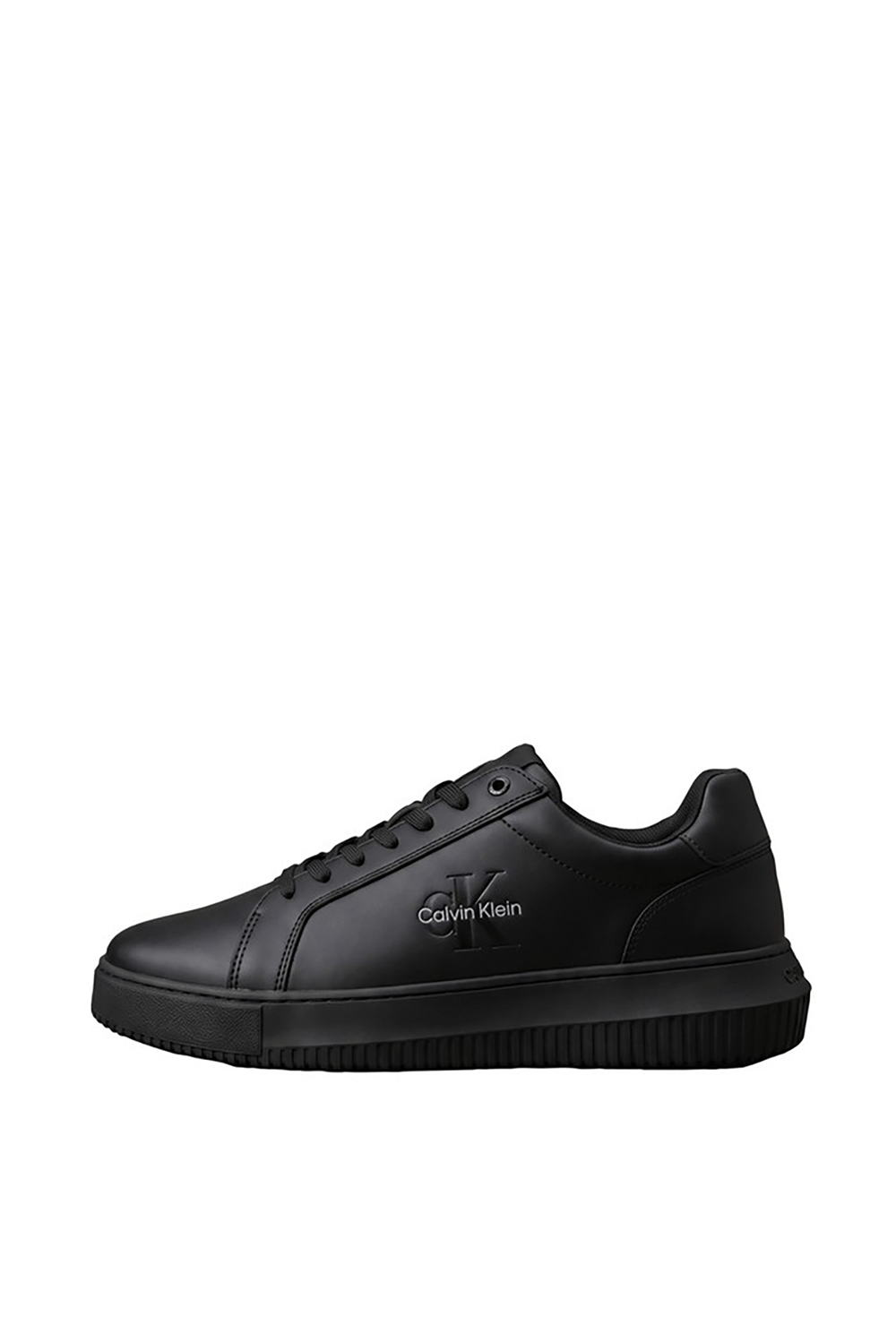 Calvin Klein Chunky Cupsole Mono Lth Erkek Sneaker Siyah