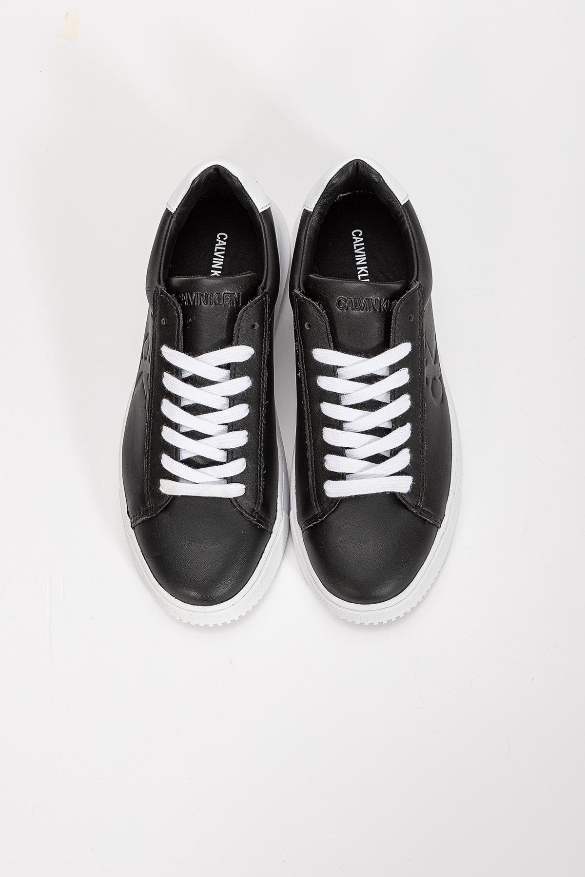 Calvin Klein Chunky Sole Sneaker Laceup Lth Kadın Sneaker