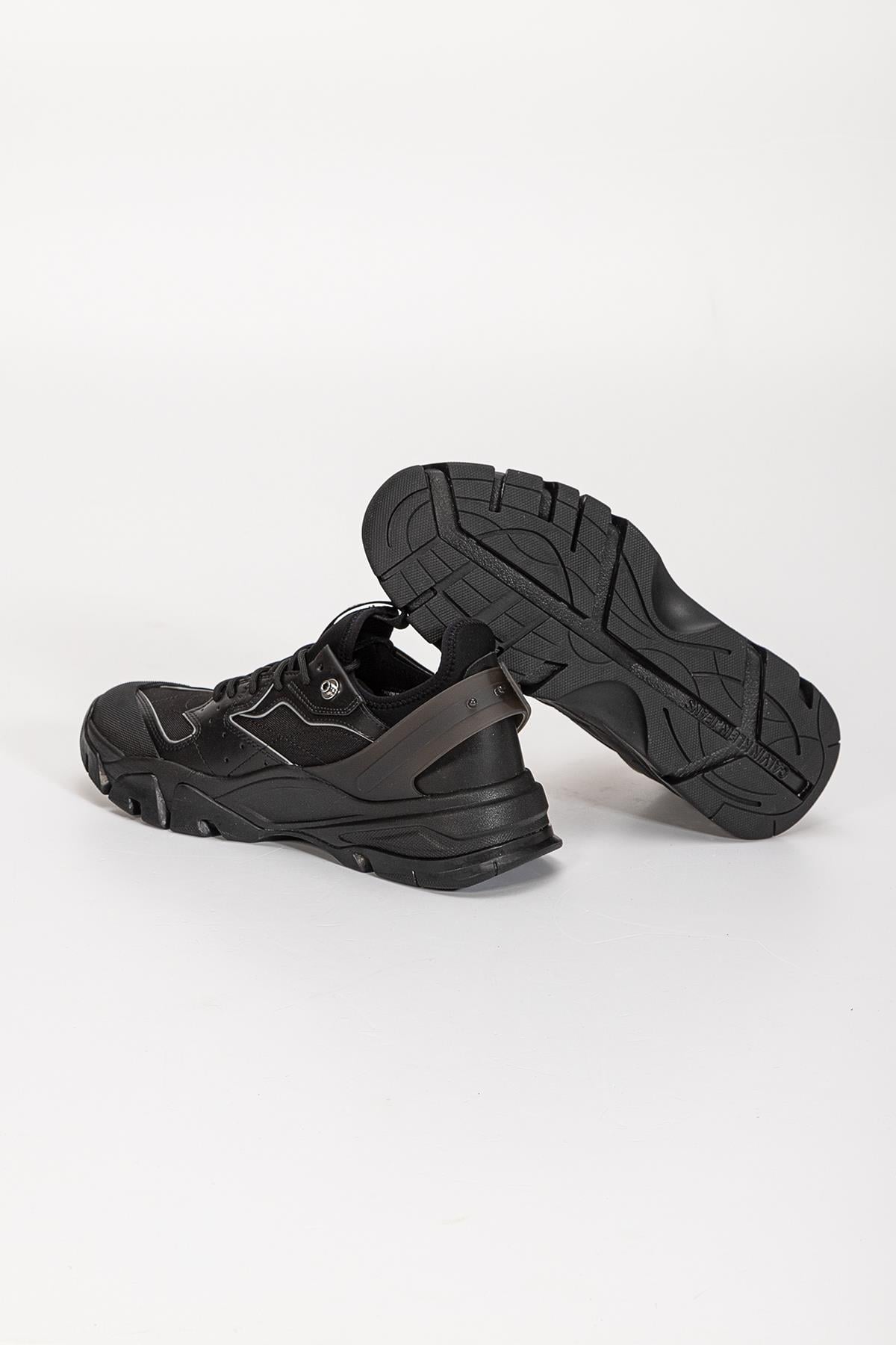 Calvin Klein Chunky Sole Sock Laceup Lth-Pu Erkek Sneaker