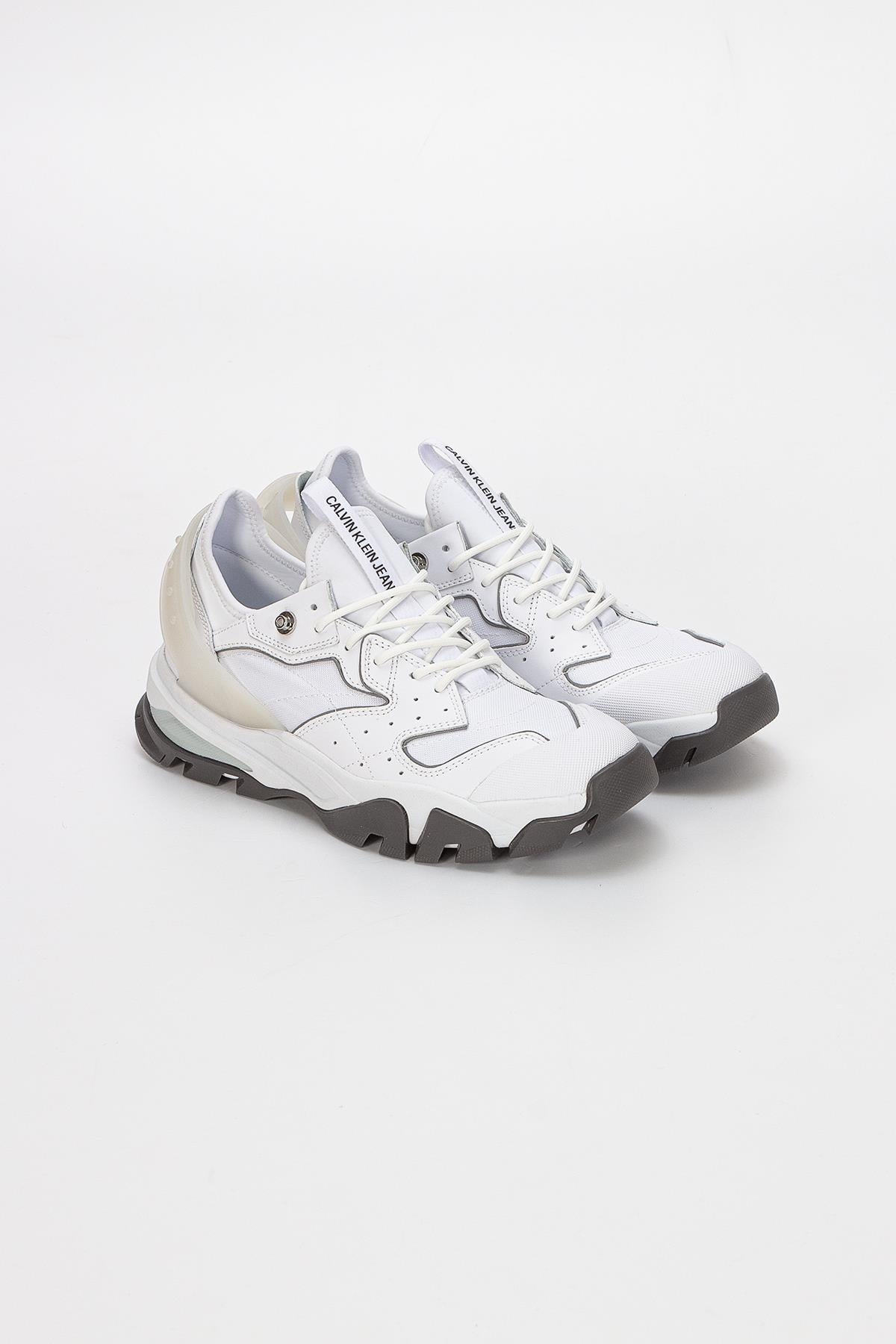 Calvin Klein Chunky Sole Sock Laceup Lth-Pu Erkek Sneaker