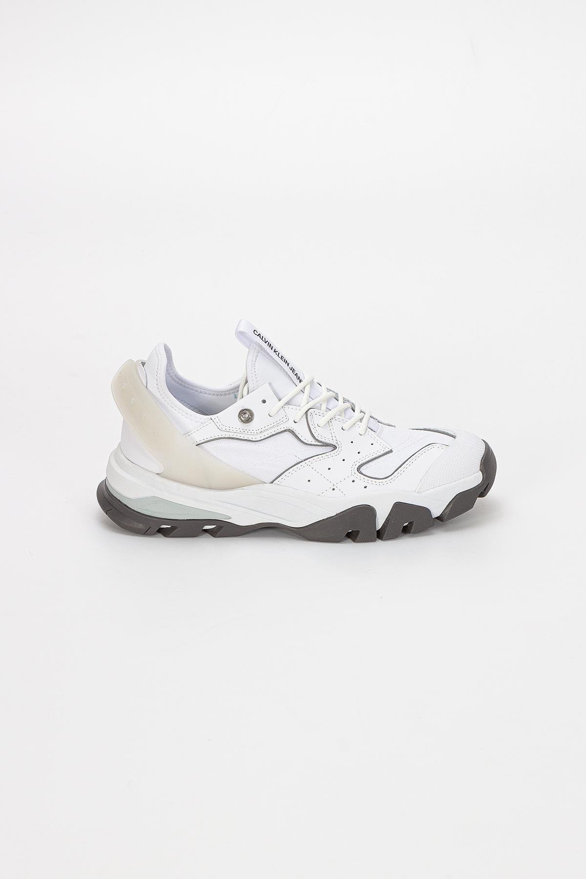 Calvin Klein Chunky Sole Sock Laceup Lth-Pu Erkek Sneaker