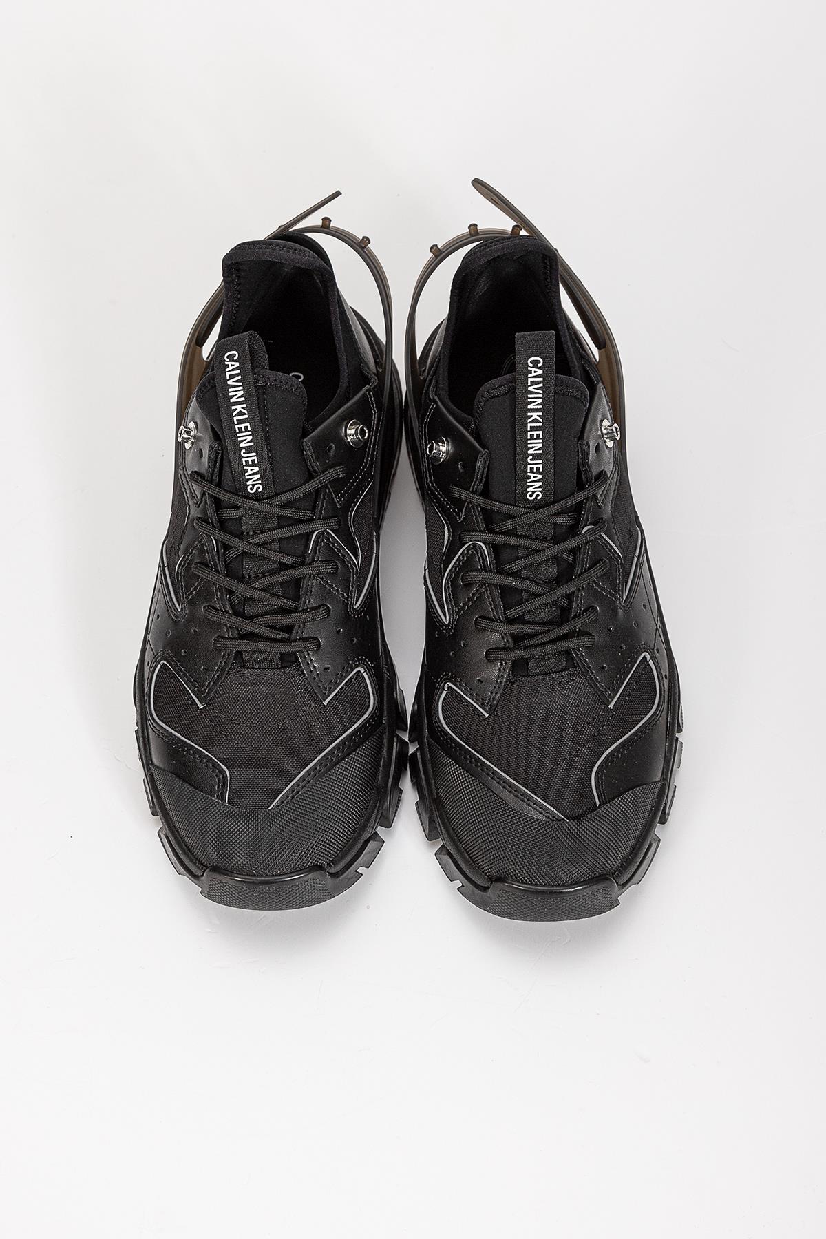 Calvin Klein Chunky Sole Sock Laceup Lth-Pu Erkek Sneaker