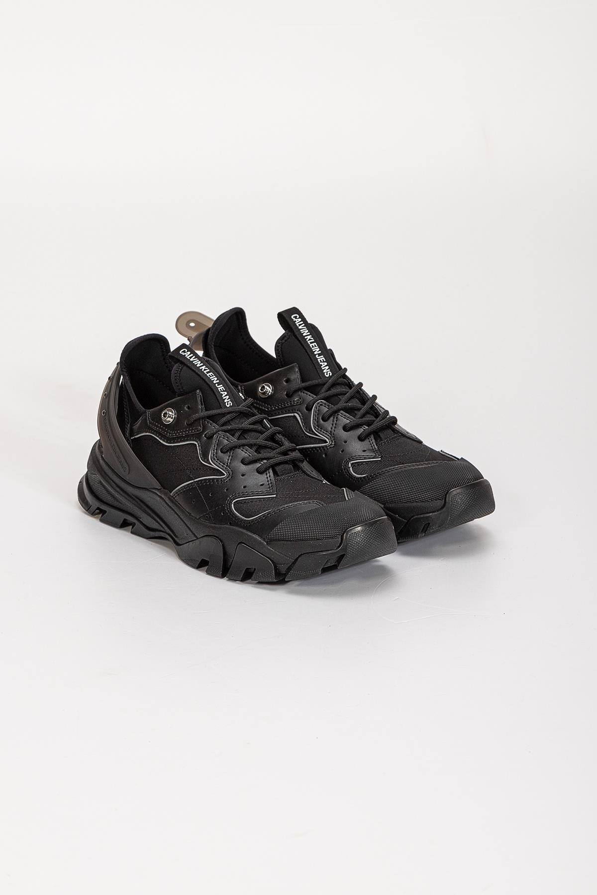 Calvin Klein Chunky Sole Sock Laceup Lth-Pu Erkek Sneaker