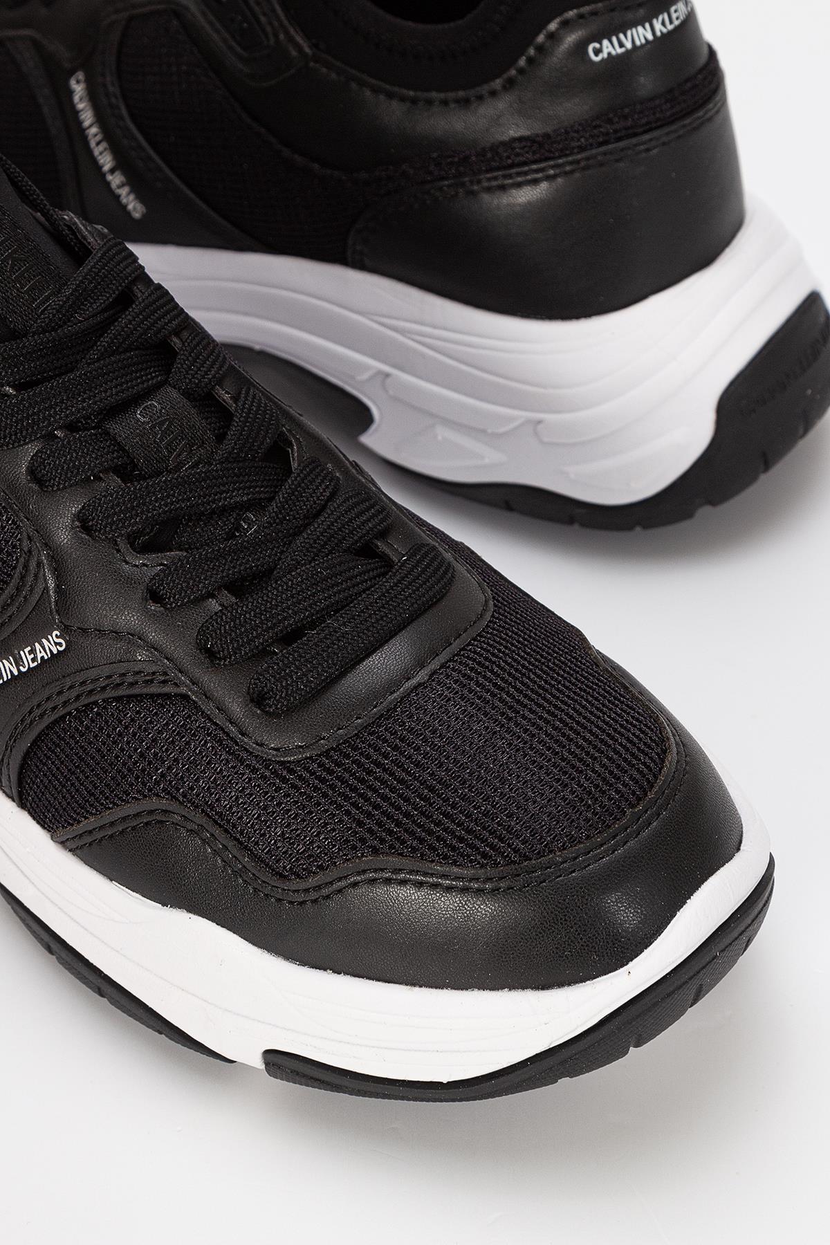 Calvin Klein Chunky Sole Sock Laceup Pu-Ny Kadın Sneaker