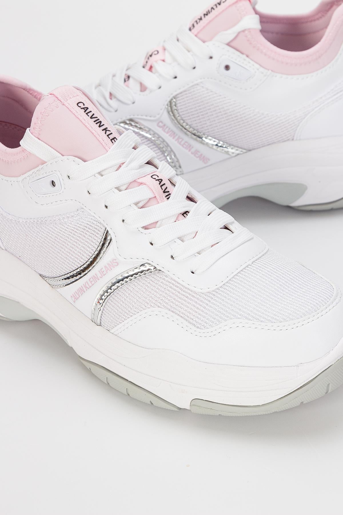 Calvin Klein Chunky Sole Sock Laceup Pu-Ny Kadın Sneaker