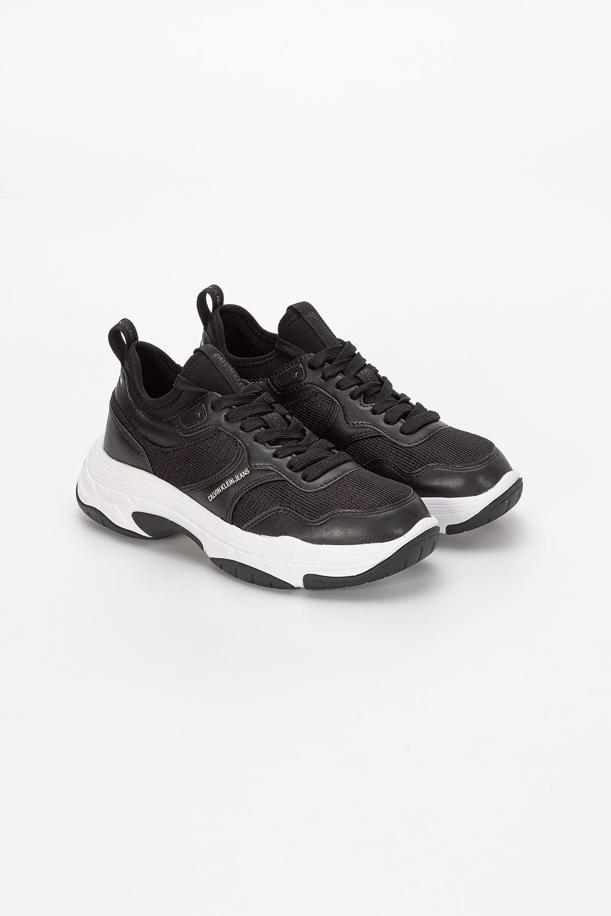 Calvin Klein Chunky Sole Sock Laceup Pu-Ny Kadın Sneaker
