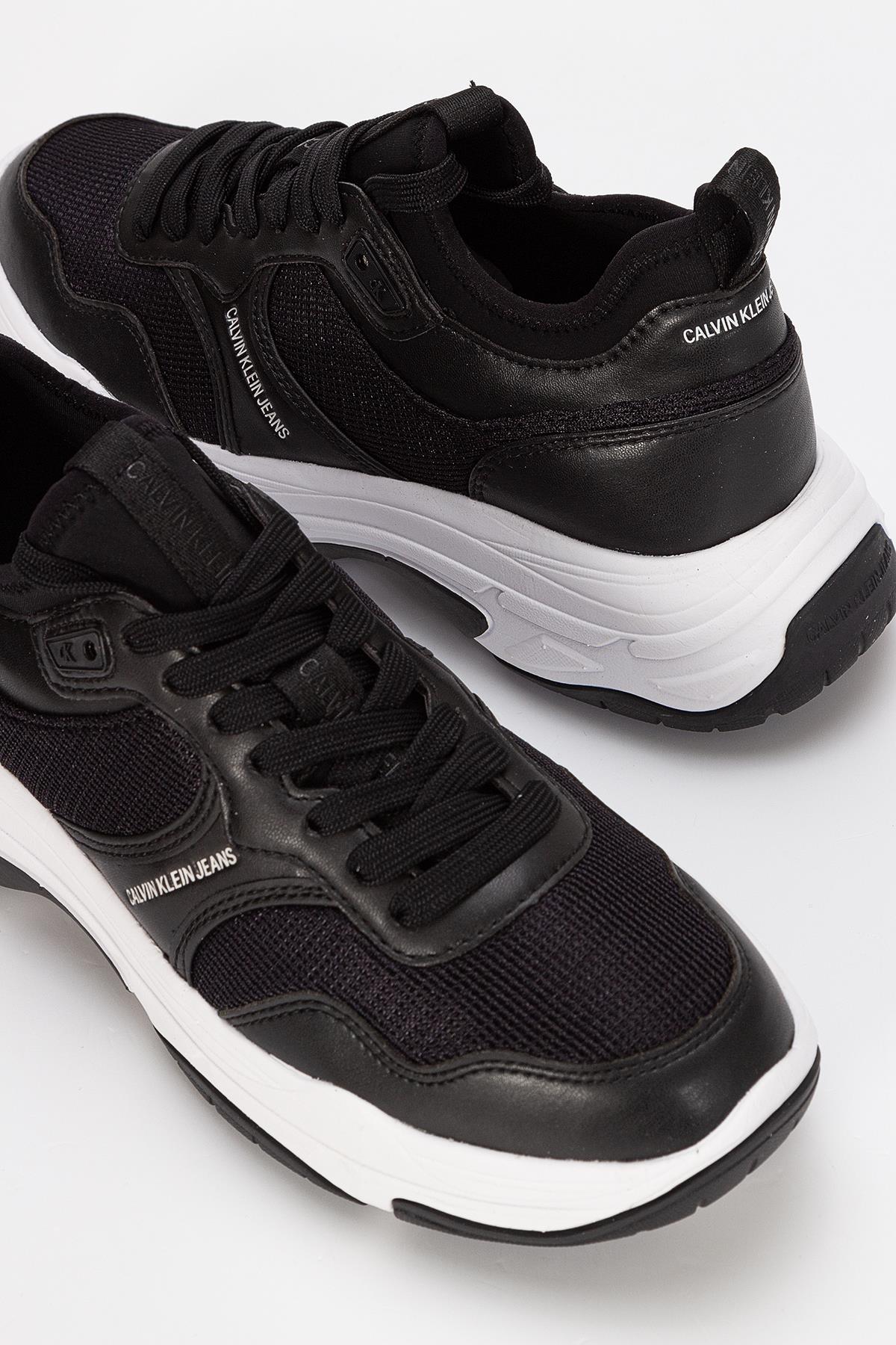 Calvin Klein Chunky Sole Sock Laceup Pu-Ny Kadın Sneaker