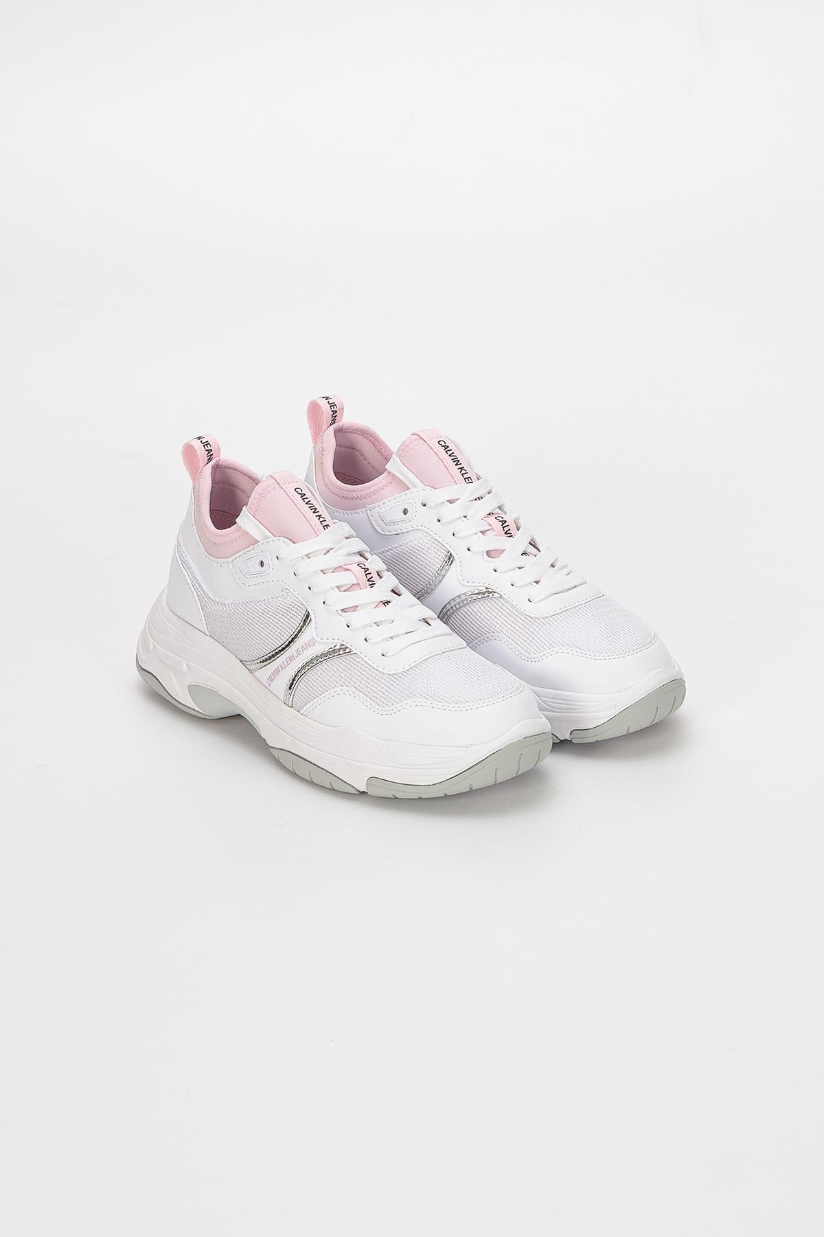 Calvin Klein Chunky Sole Sock Laceup Pu-Ny Kadın Sneaker