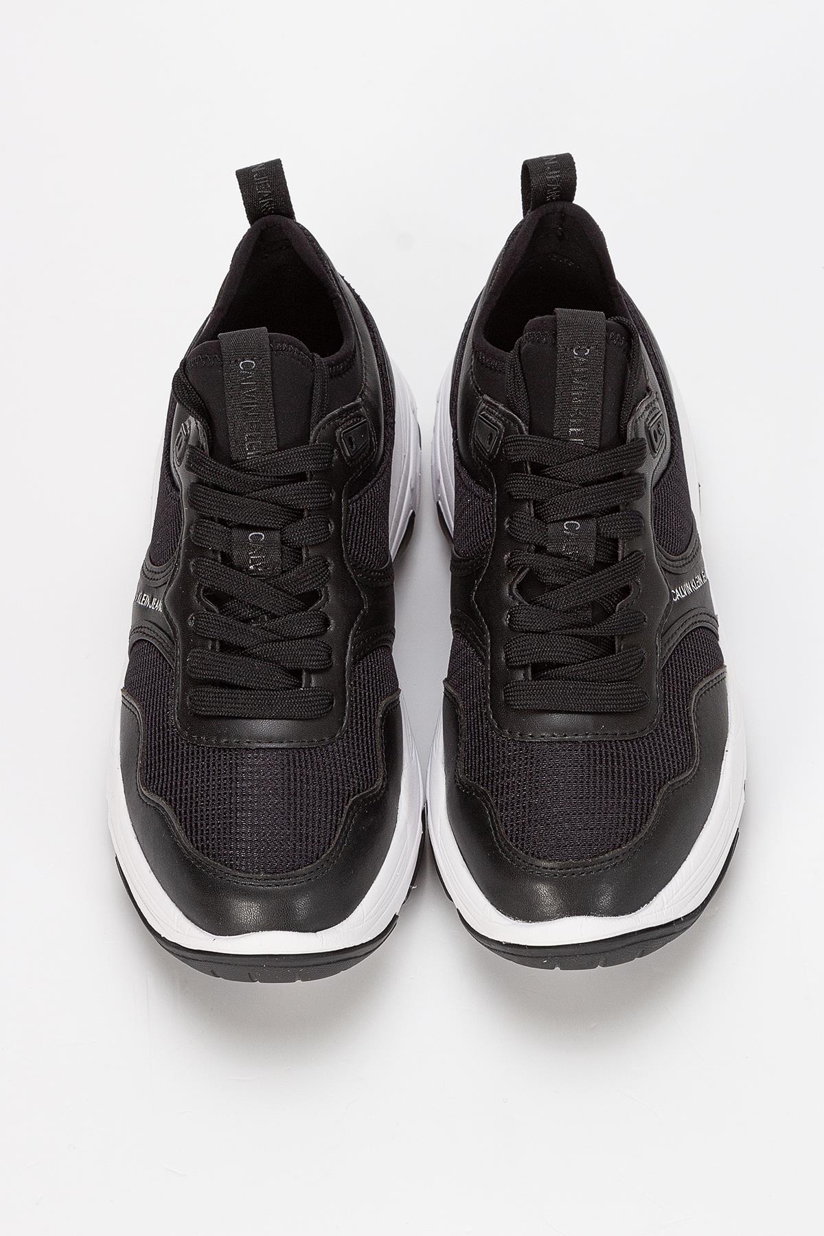 Calvin Klein Chunky Sole Sock Laceup Pu-Ny Kadın Sneaker