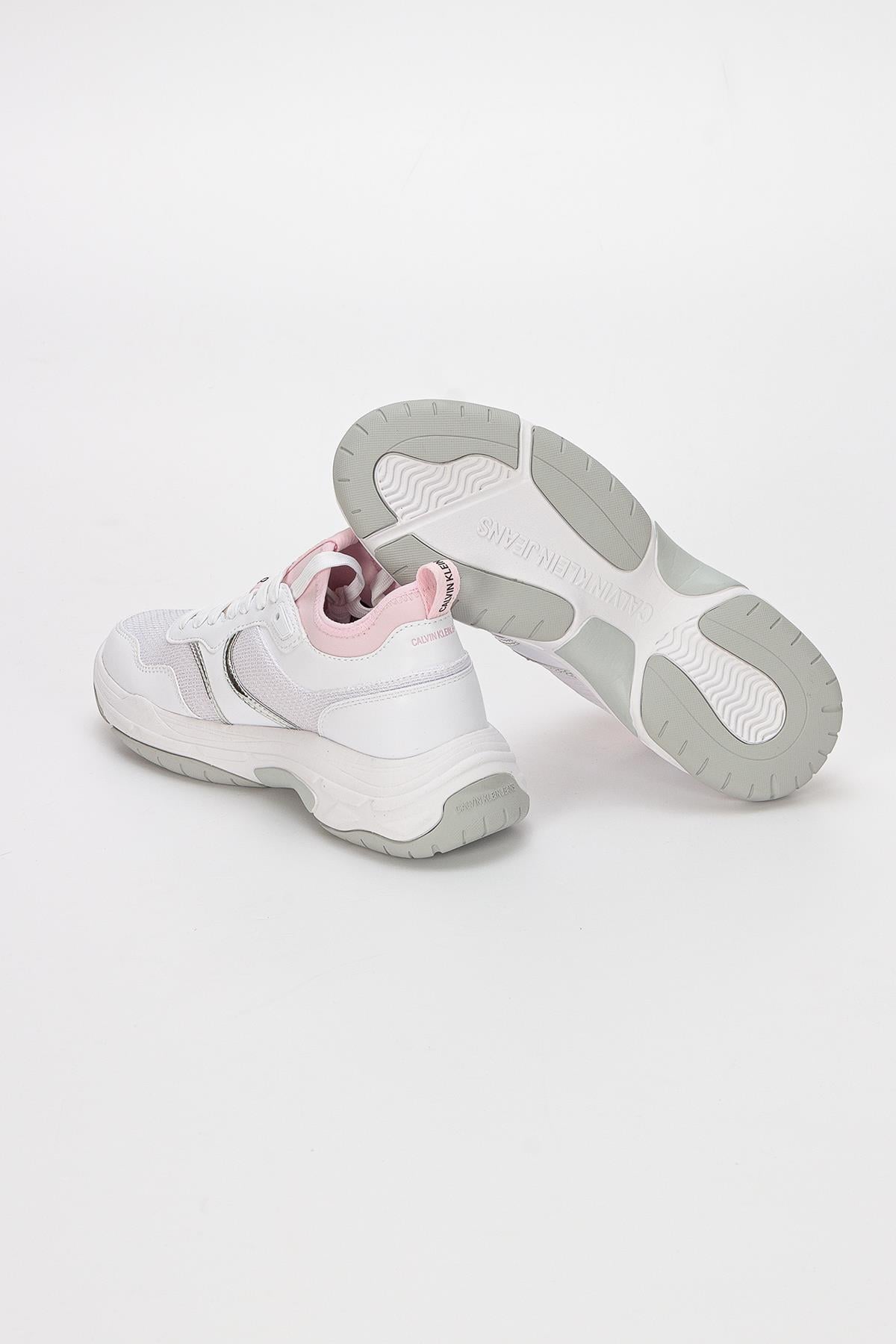 Calvin Klein Chunky Sole Sock Laceup Pu-Ny Kadın Sneaker