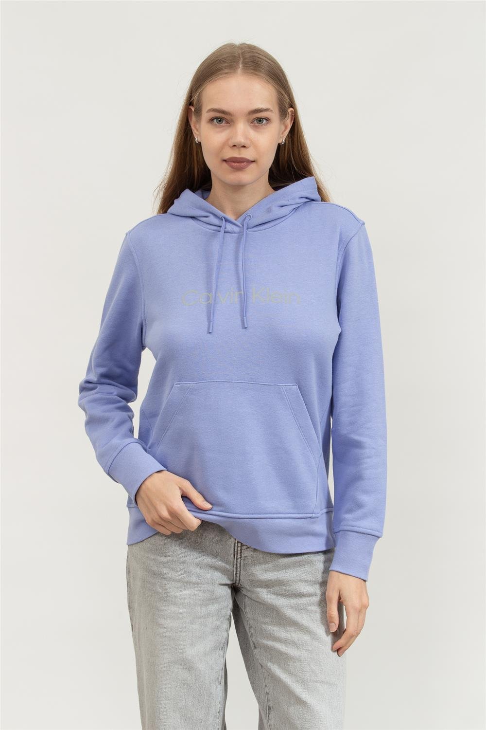 Calvin Klein Ck Essentials Kadın Kapüşonlu Sweatshirt