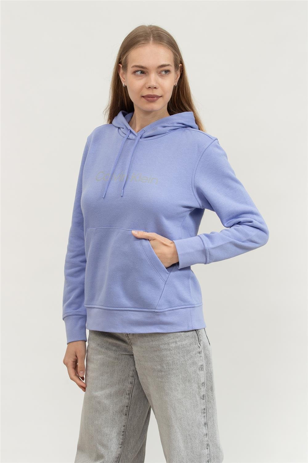 Calvin Klein Ck Essentials Kadın Kapüşonlu Sweatshirt