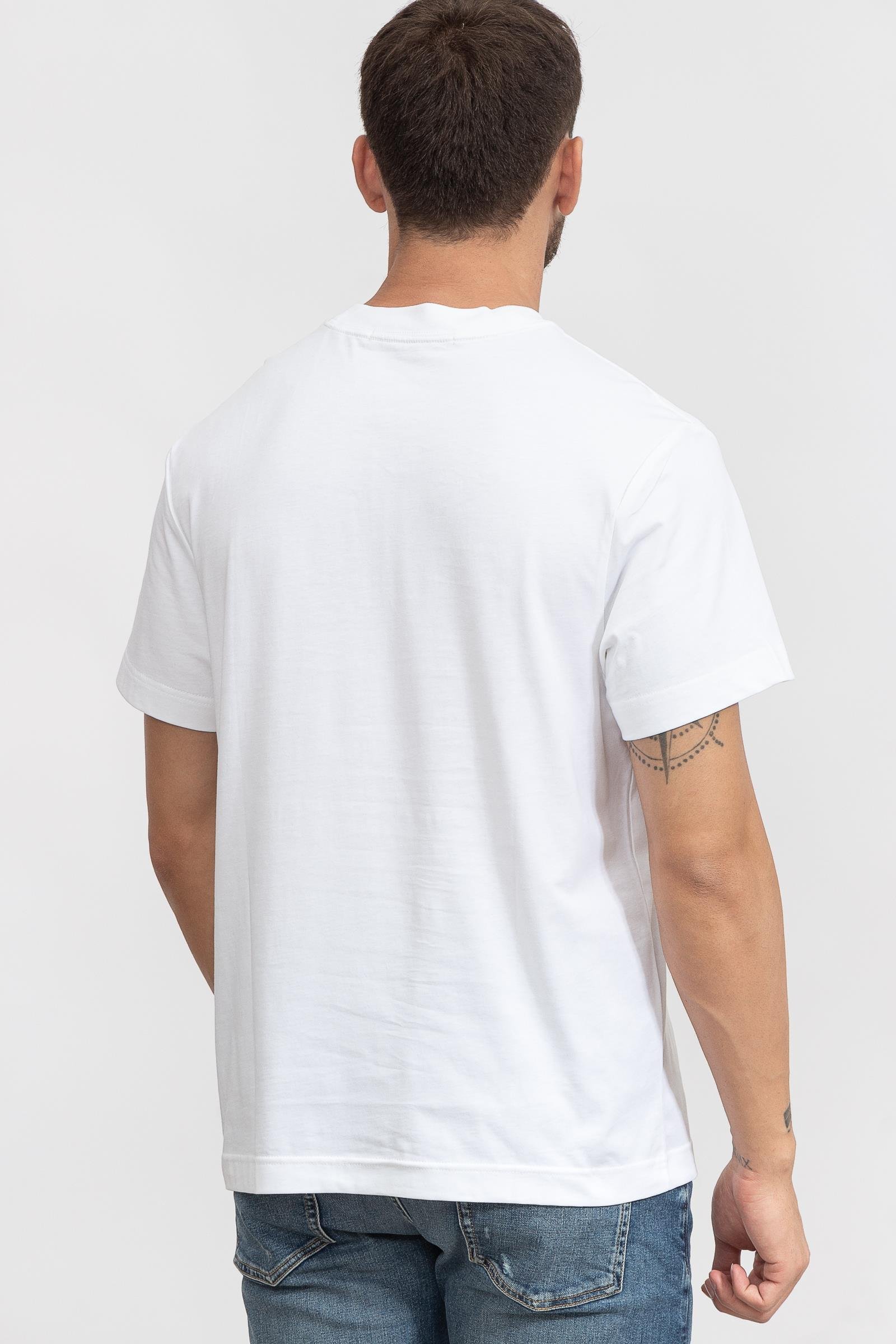 Calvin Klein Ck illuminated Box Erkek Bisiklet Yaka T-Shirt