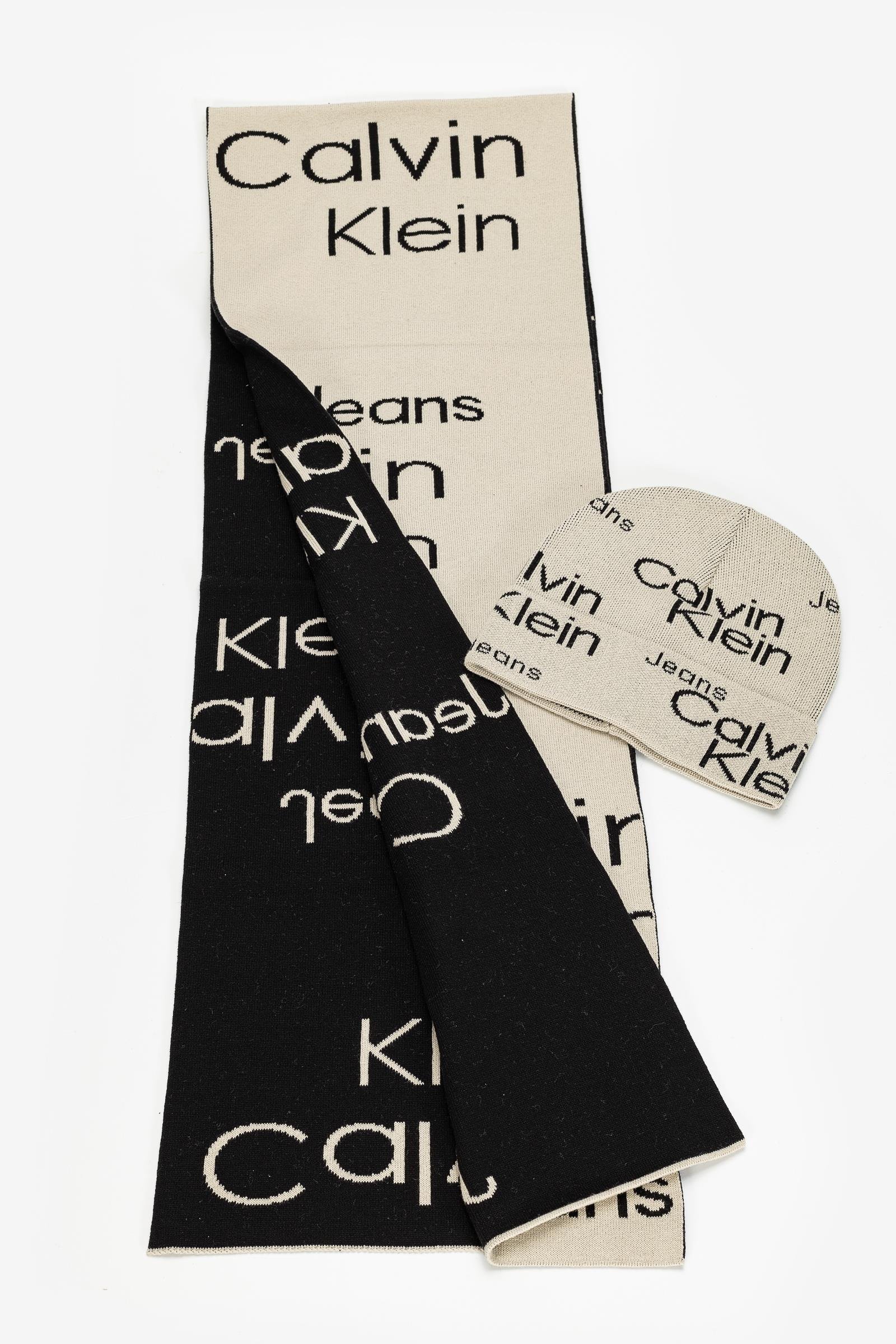 Calvin Klein Ckj Softs Erkek Atkı+Bere