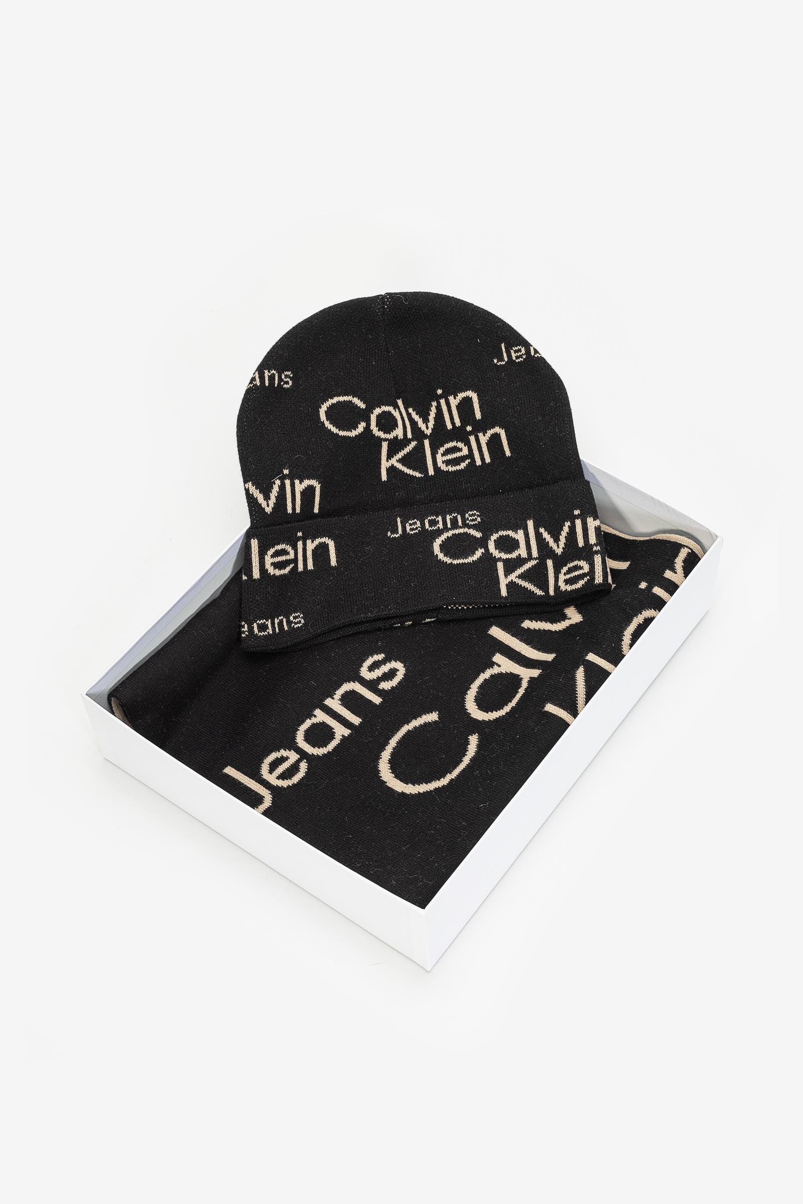 Calvin Klein Ckj Softs Erkek Atkı+Bere