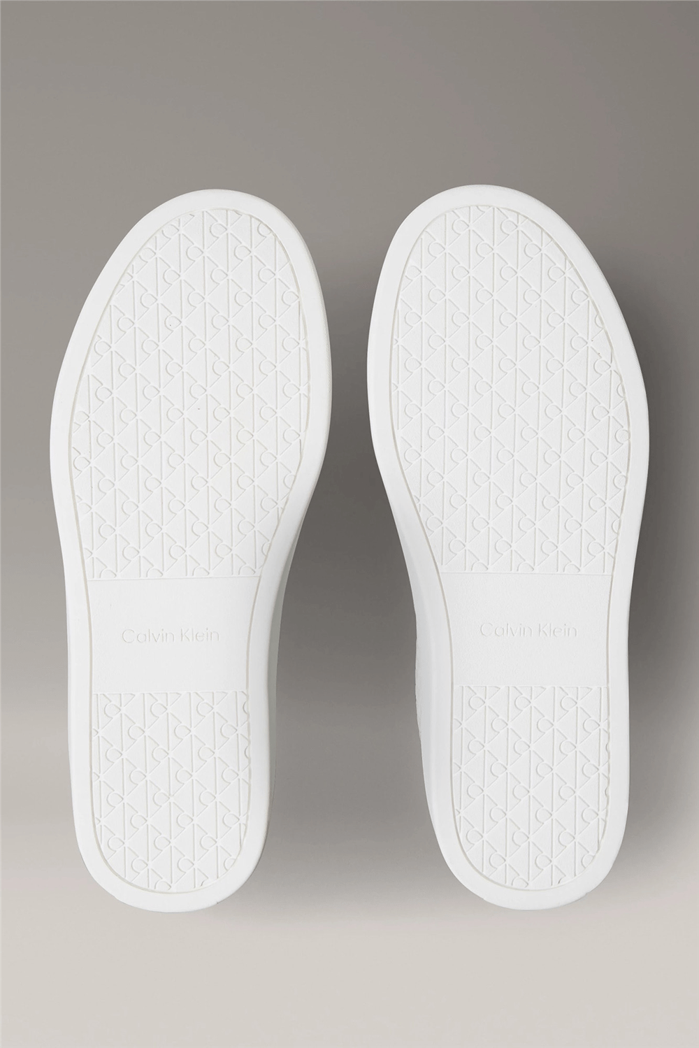 Calvin Klein Classic Cupsole Laceup Aop Erkek Sneaker Beyaz
