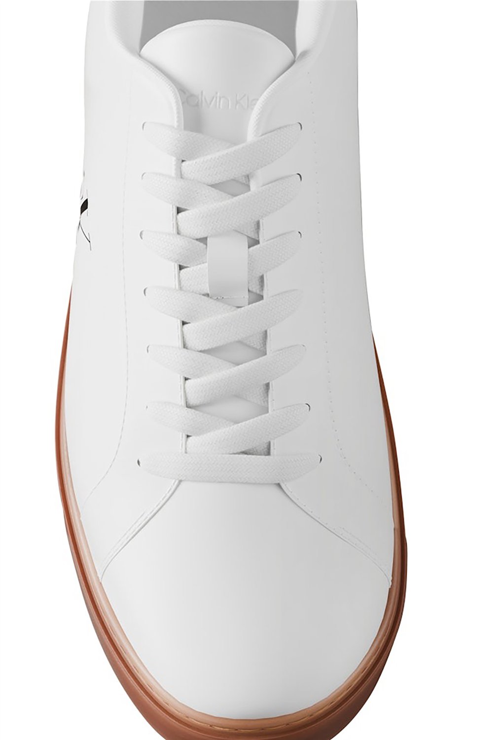 Calvin Klein Classic Cupsole Laceup Lth Erkek Sneaker Beyaz