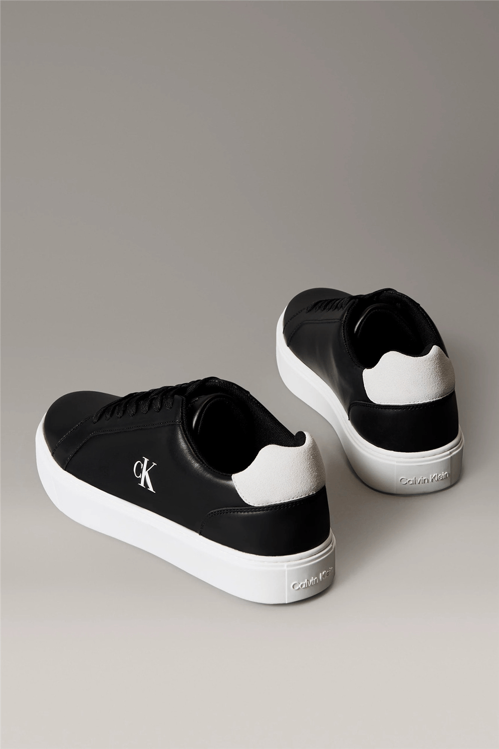 Calvin Klein Classic Cupsole Laceup Lth Erkek Sneaker Siyah