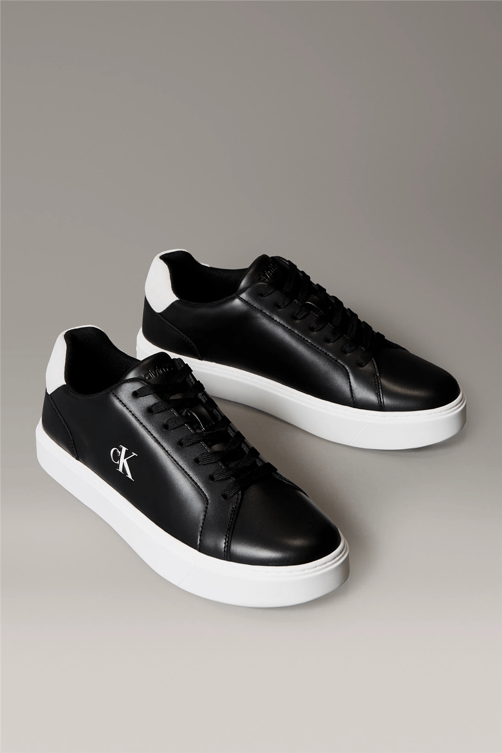 Calvin Klein Classic Cupsole Laceup Lth Erkek Sneaker Siyah