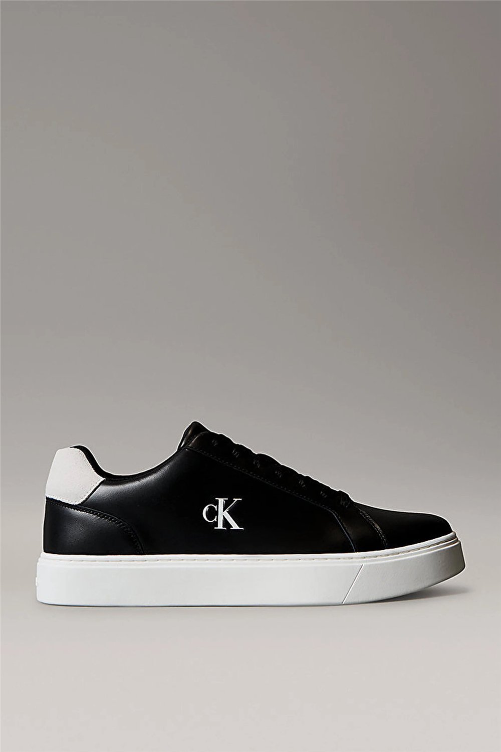 Calvin Klein Classic Cupsole Laceup Lth Erkek Sneaker Siyah