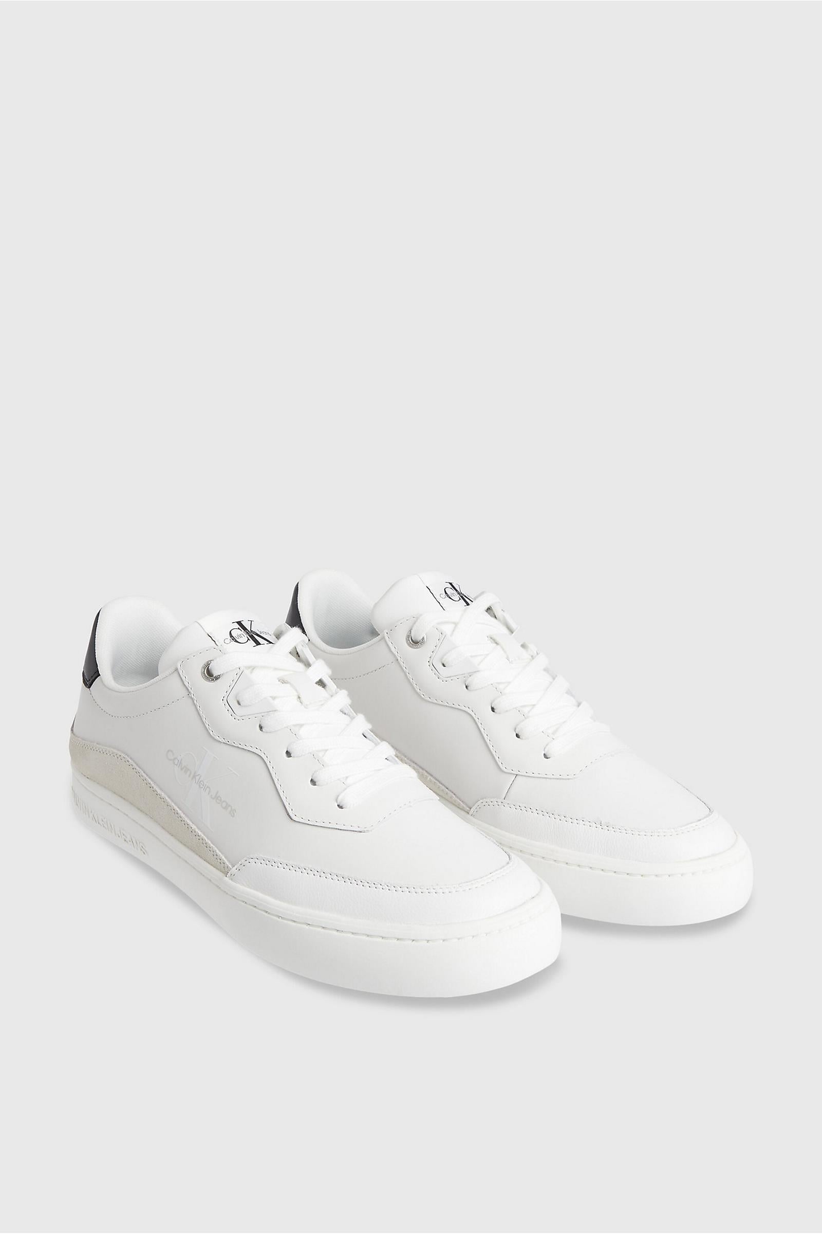 Calvin Klein Classic Cupsole Lth-Su Mono Erkek Sneaker
