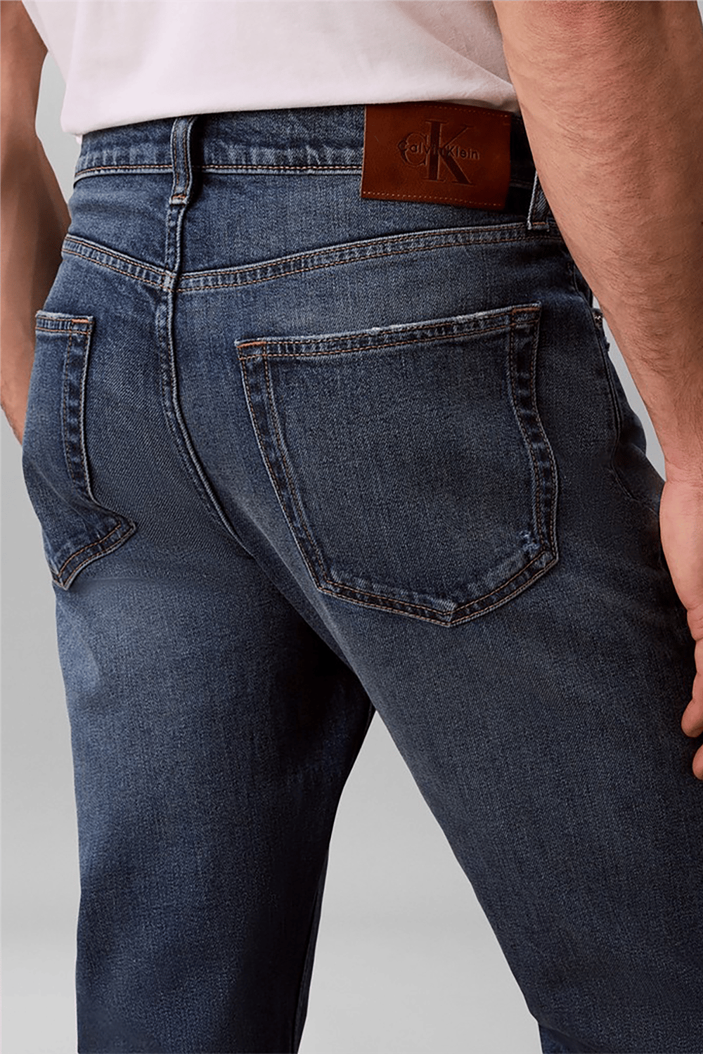 Calvin Klein Classic Taper New Beckford Jean Erkek Jean Pantolon