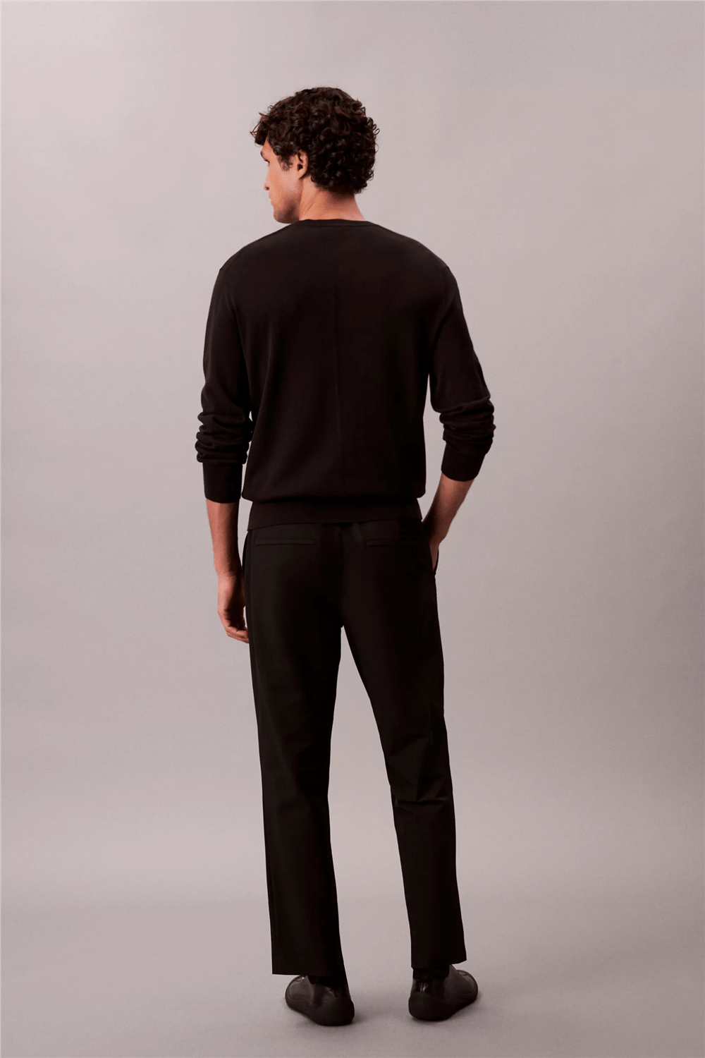 Calvin Klein Classic Tech Elastic Erkek Jogger Pantolon Siyah