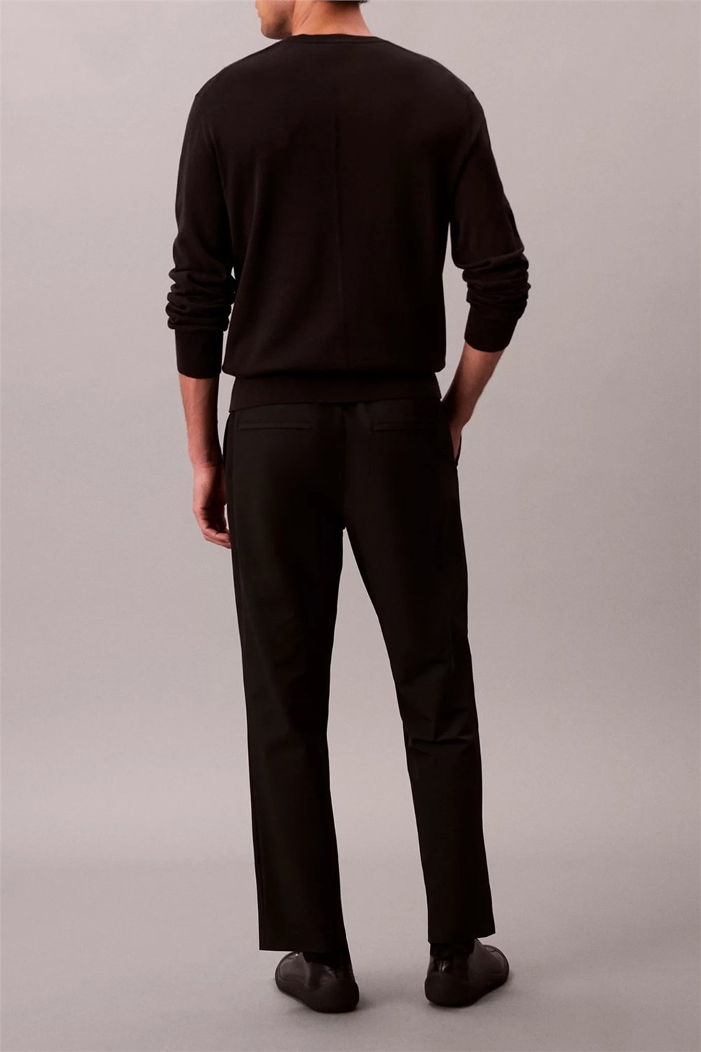 Calvin Klein Classic Tech Elastic Erkek Jogger Pantolon Siyah