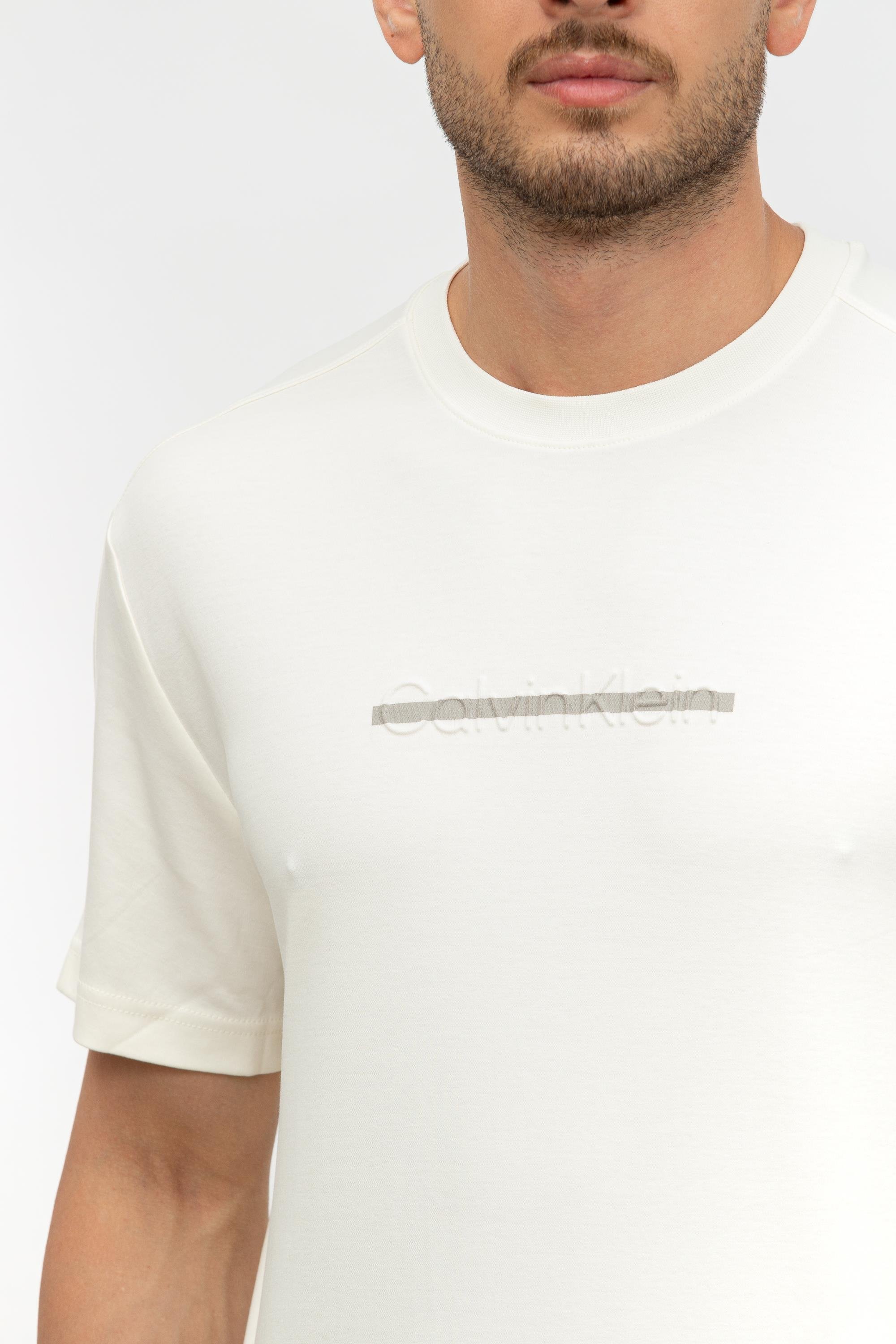 Calvin Klein Color Erkek Bisiklet Yaka T-Shirt