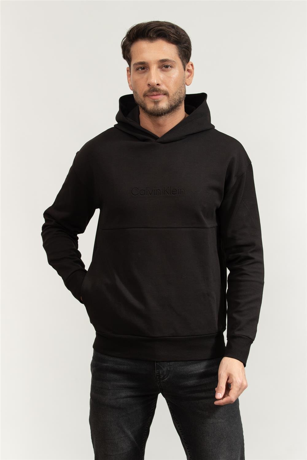Calvin Klein Comfort Erkek Kapüşonlu Sweatshirt