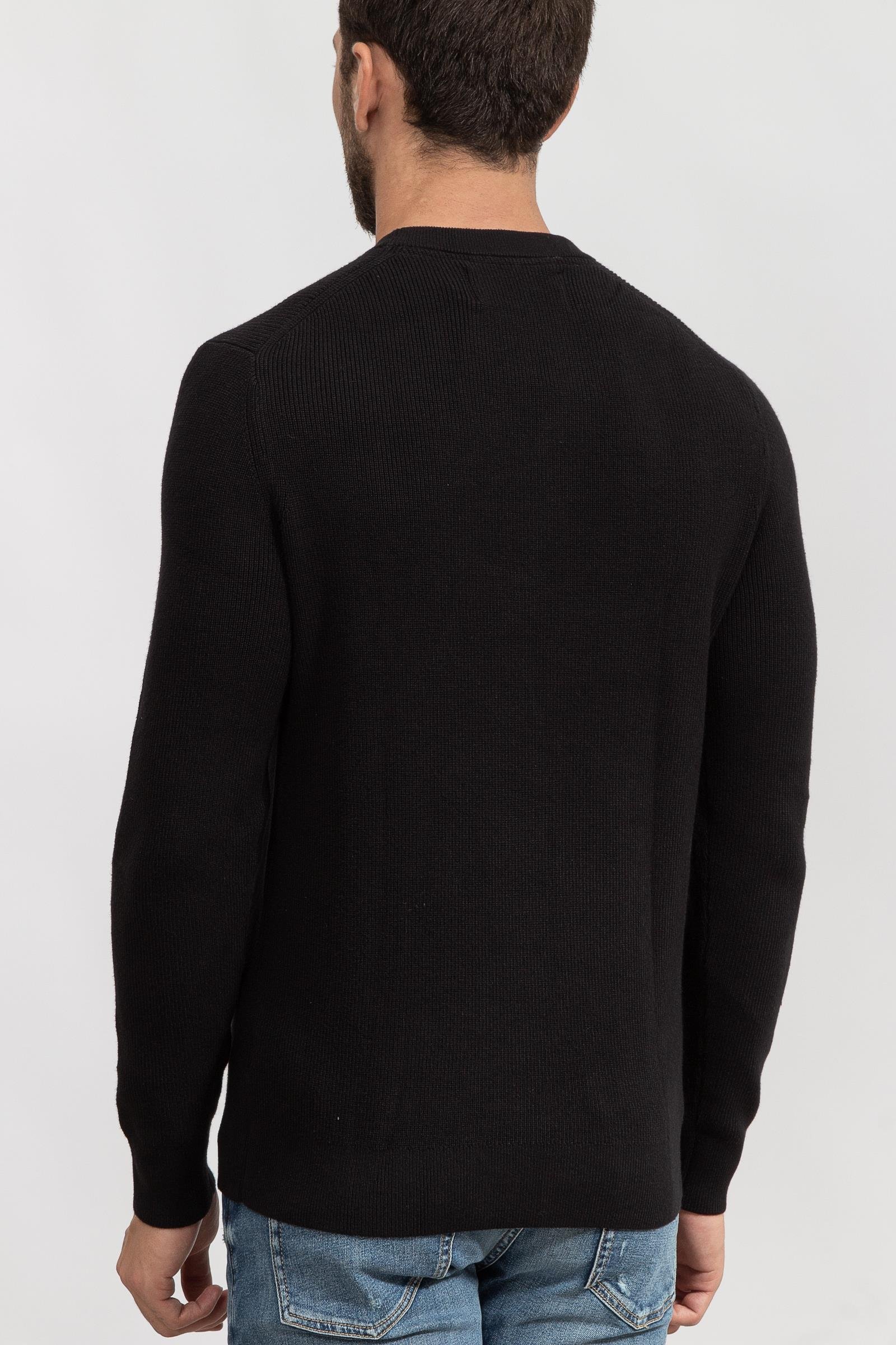 Calvin Klein Contrast Logo Lw Erkek Triko