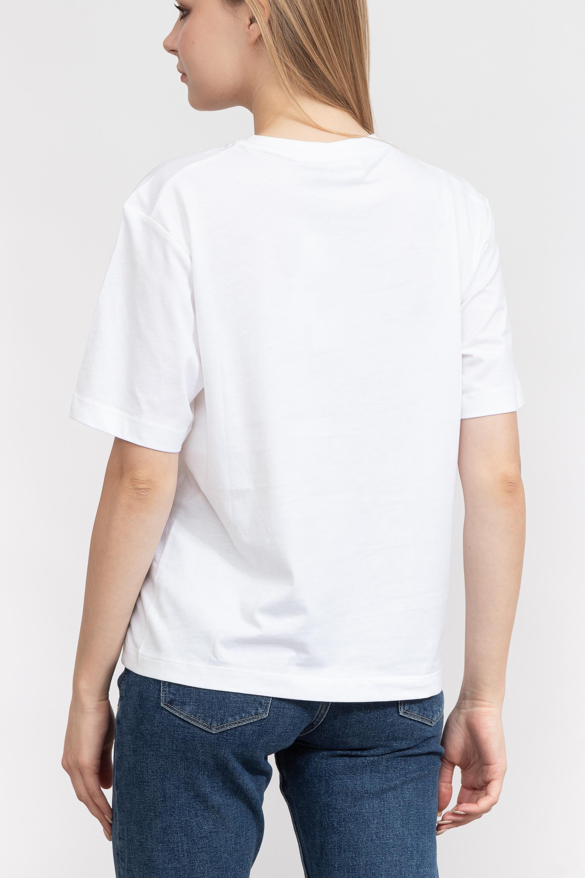 Calvin Klein Coordinates Logo Graphic Kadın Bisiklet Yaka T-Shirt