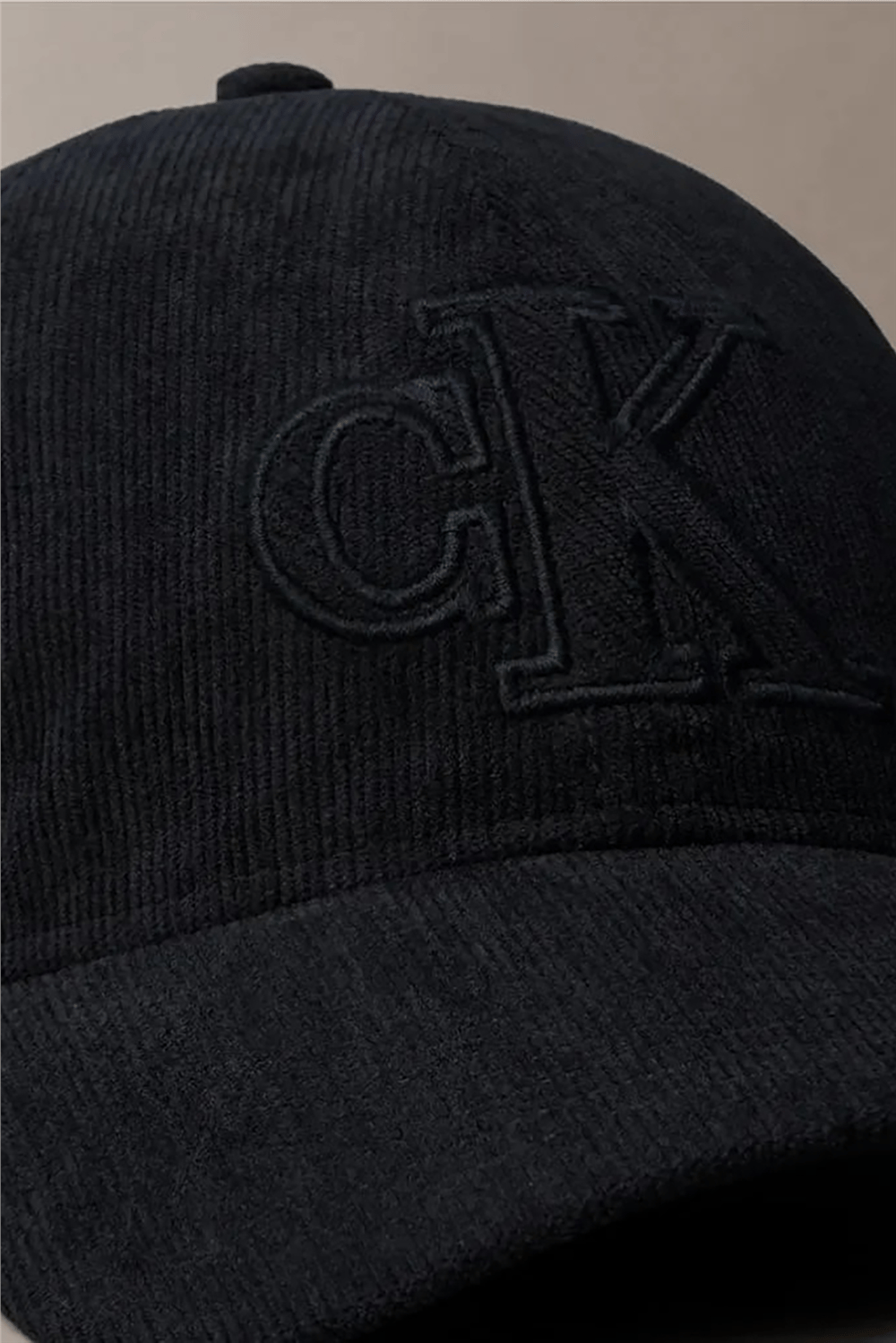 Calvin Klein Corduroy Seasonal Story Erkek Baseball Şapka Siyah
