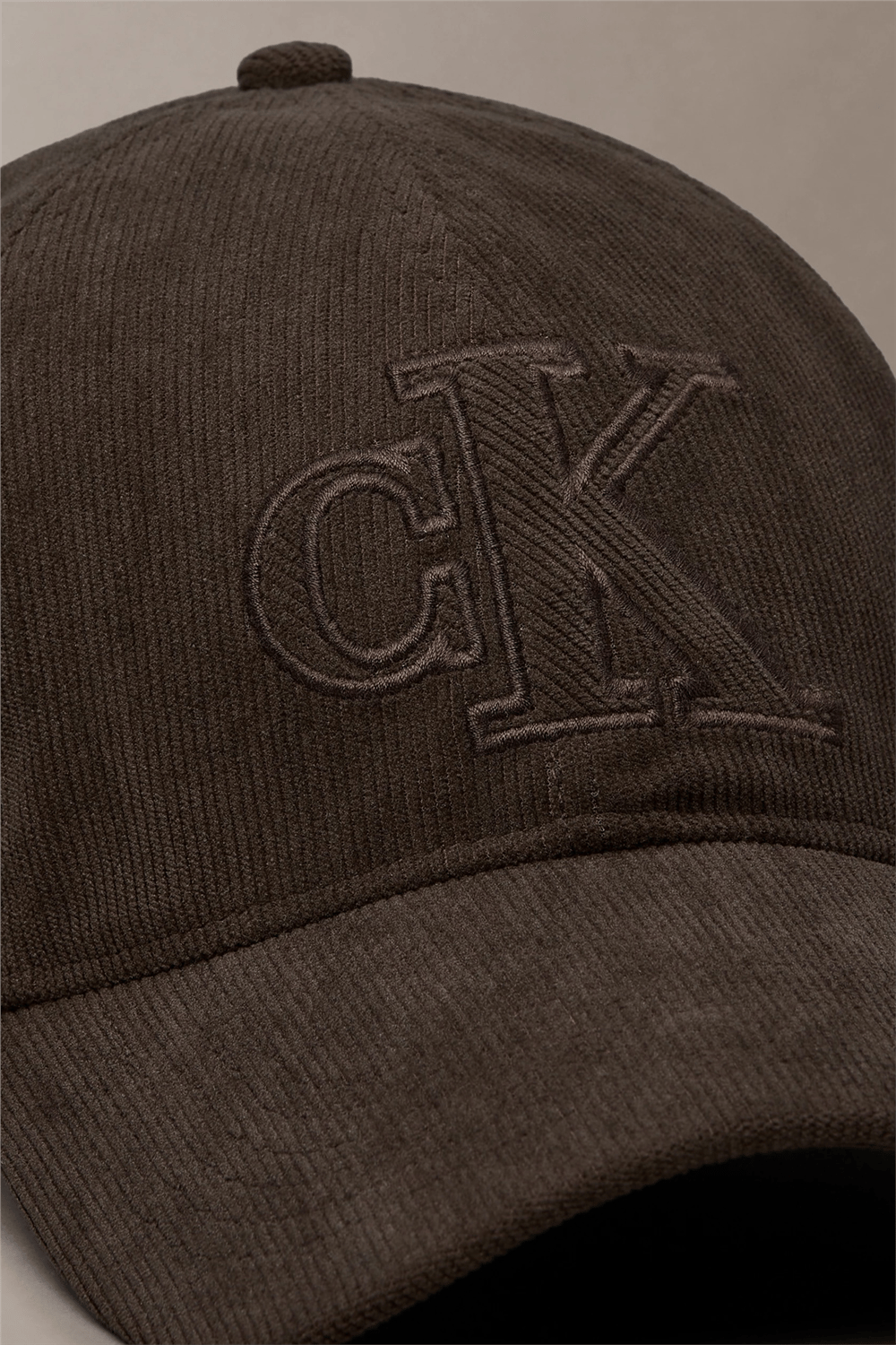 Calvin Klein Corduroy Seasonal Story Erkek Baseball Şapka Kahverengi